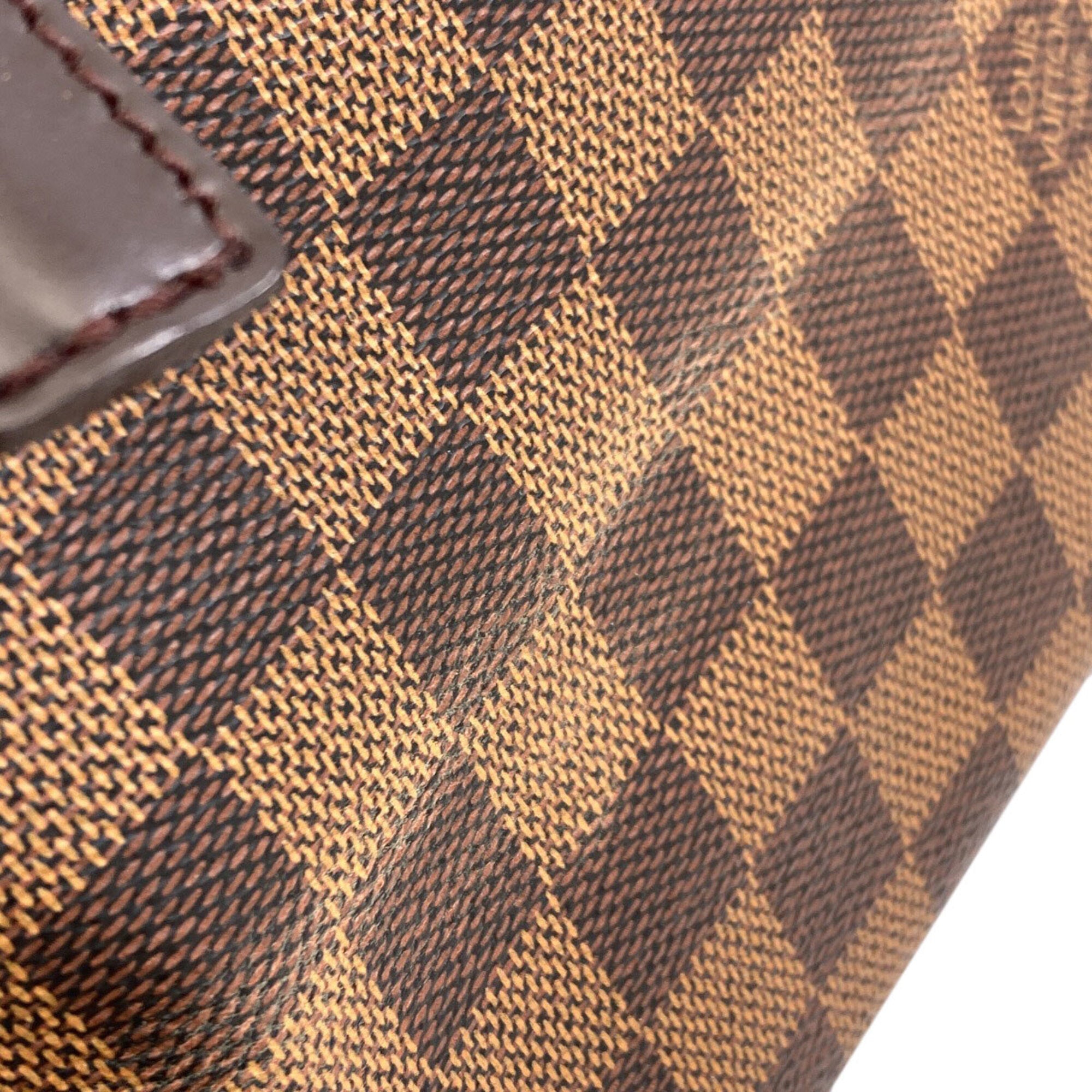 Louis Vuitton Damier Canvas Ebene Damier Canvas Tote Bag (Pre-Owned)