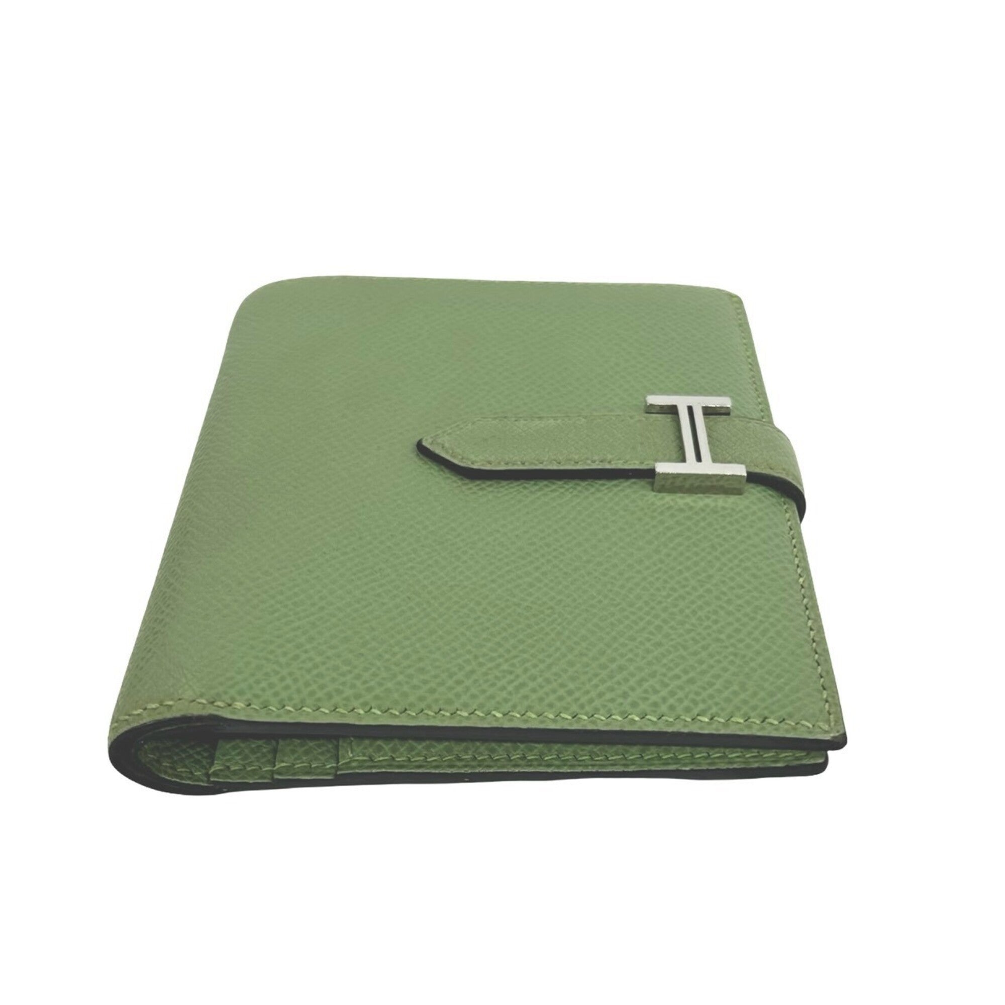 Hermes Green Epsom Leather Wallet (Bi-Fold) (Pre-Owned)