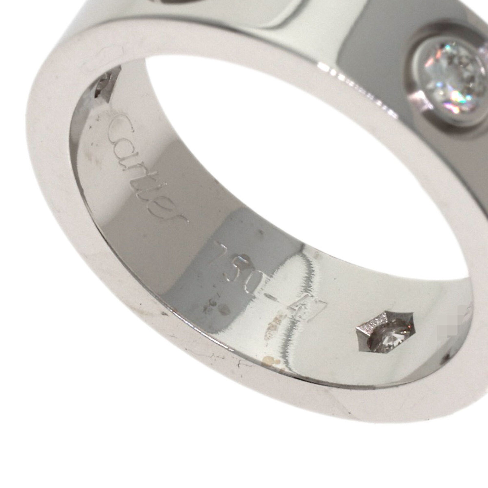 Cartier White Gold (18K) Band Ring (Pre-Owned)