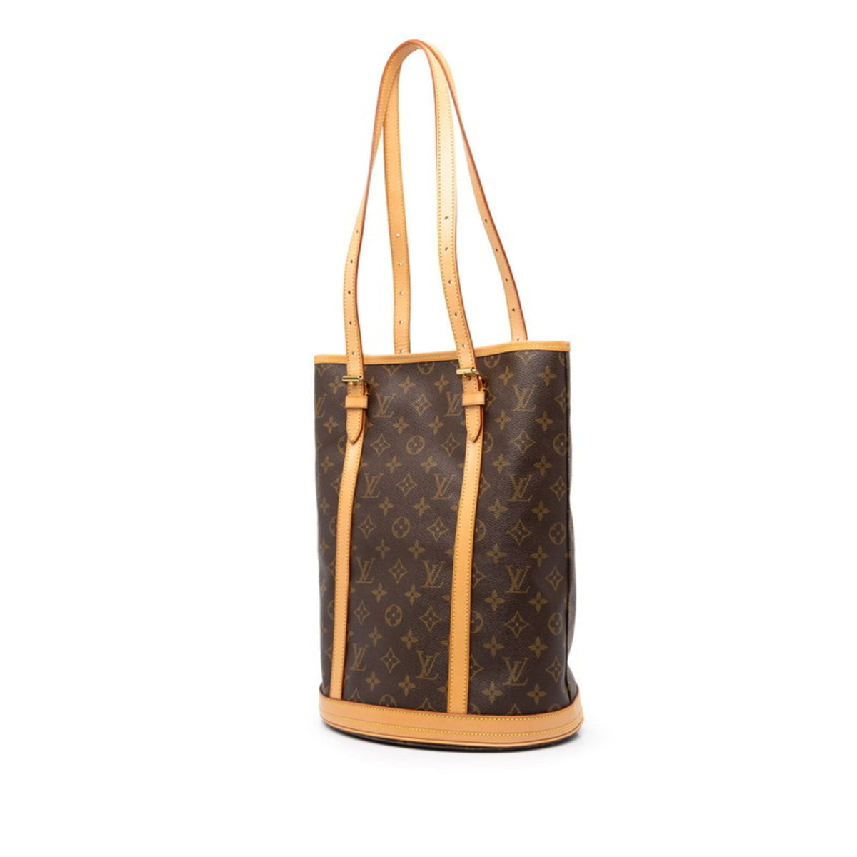 Louis Vuitton Brown Pvc Leather Shoulder Bag Tote Bag (Pre-Owned)