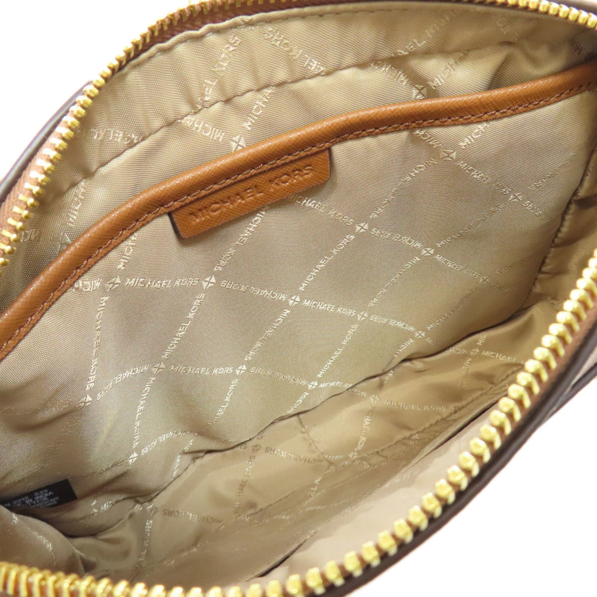 Michael Kors Brown Pvc Shoulder Bag (Pre-Owned)