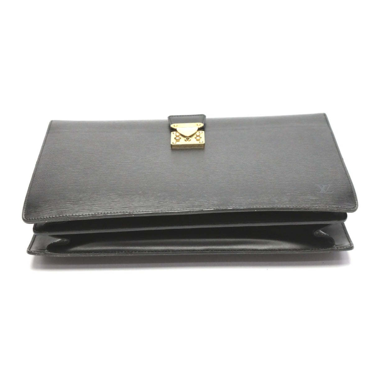 Louis Vuitton Epi Black Epi Leather Briefcase (Pre-Owned)