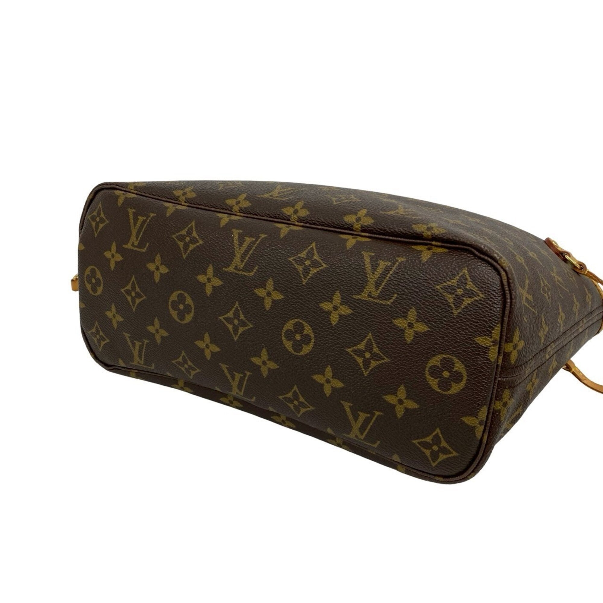 Louis Vuitton Brown Pvc Leather Handbag Tote Bag (Pre-Owned)