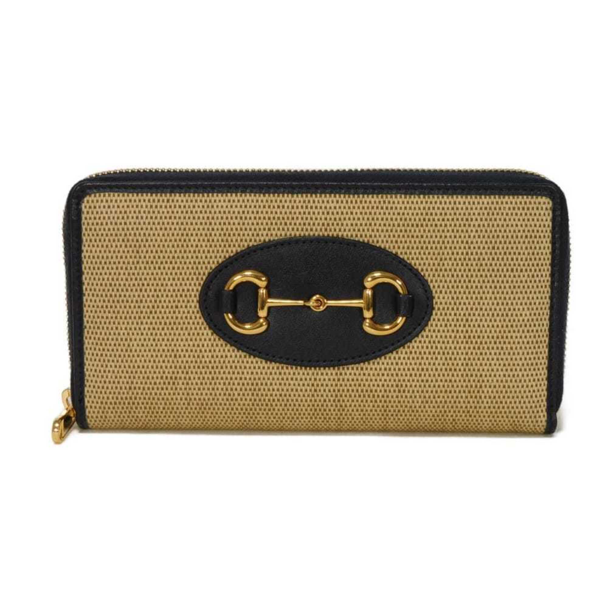 Gucci Beige Long Wallet (Bi-Fold) (Pre-Owned)