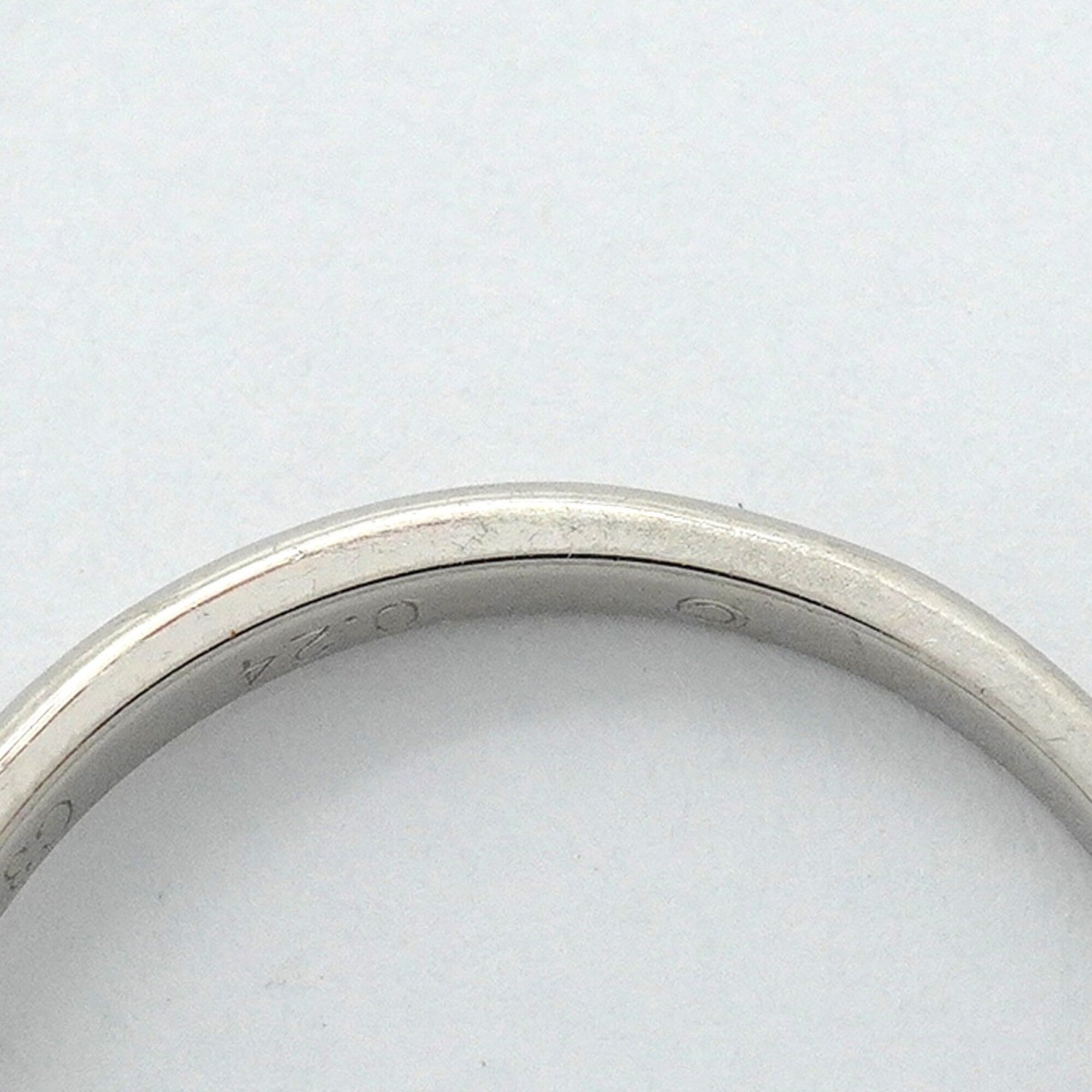 Cartier Platinum 950 Band Ring (Pre-Owned)