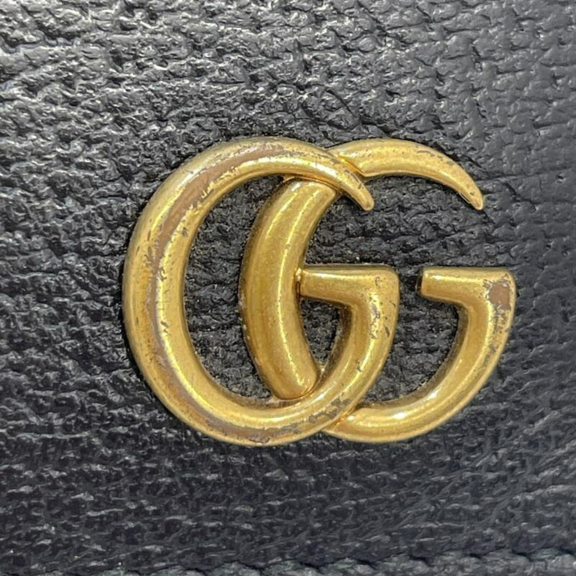 Gucci Black Leather Wallet (Bi-Fold) (Pre-Owned)