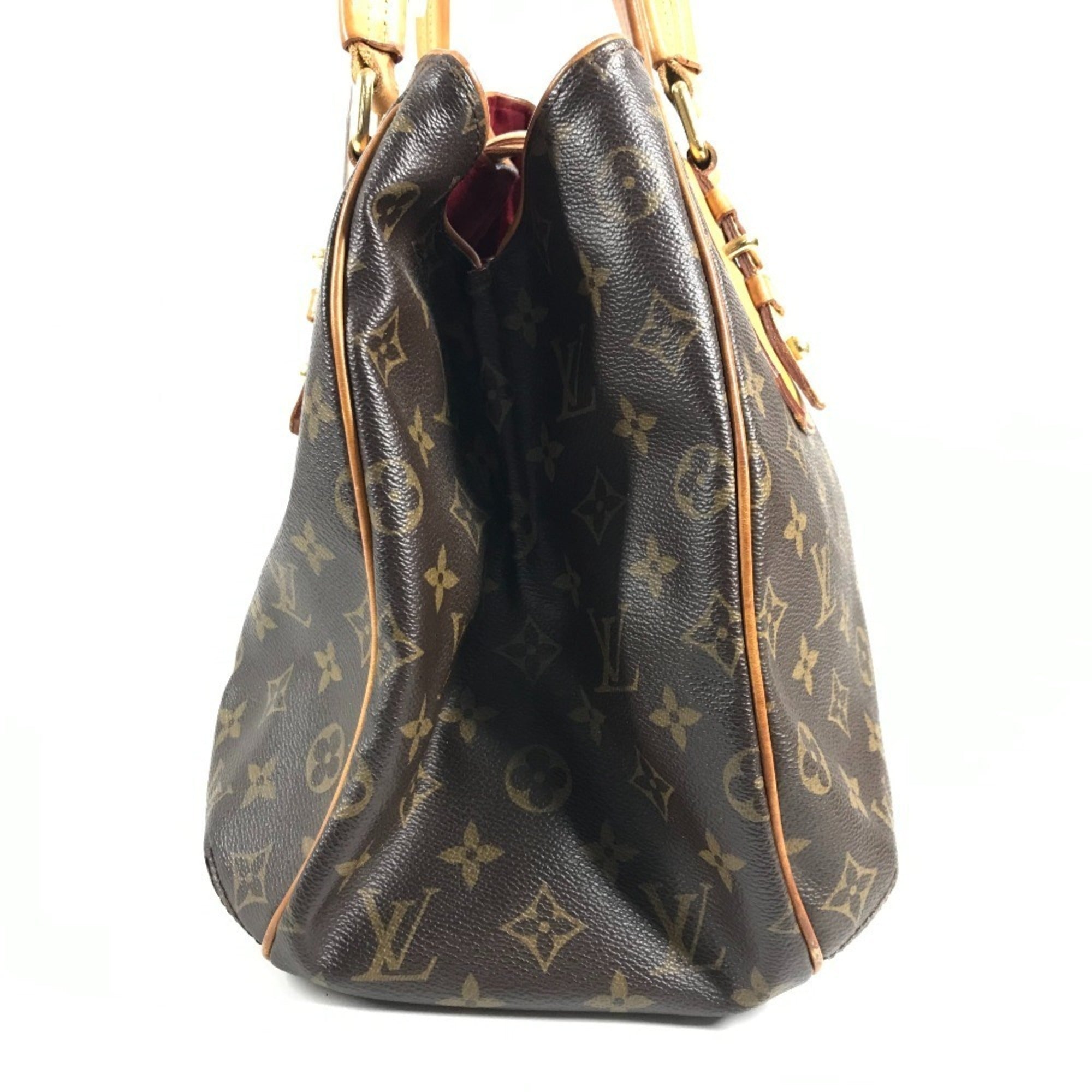 Louis Vuitton Brown Monogram Monogram Shoulder Bag Tote Bag (Pre-Owned)