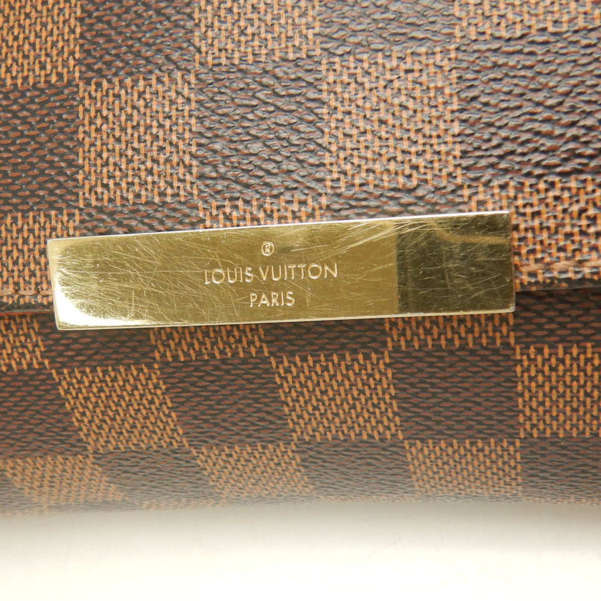 Louis Vuitton Ebene Damier Canvas Shoulder Bag (Pre-Owned)