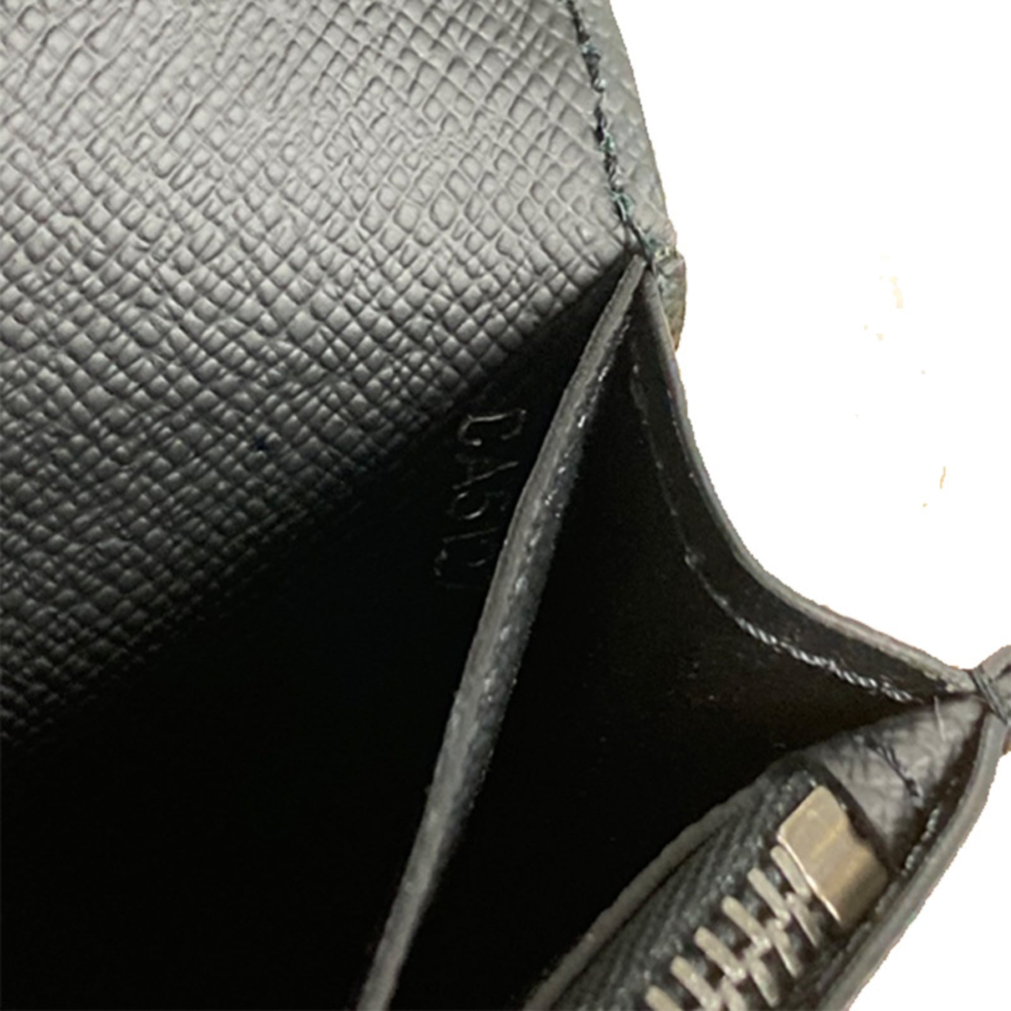 Louis Vuitton Black Monogram Eclipse Pvc Leather Long Wallet (Bi-Fold) (Pre-Owned)