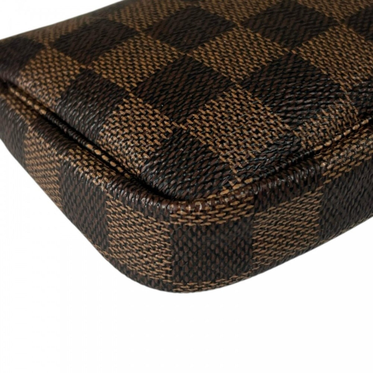 Louis Vuitton Damier Brown Damier Canvas Pouch (Pre-Owned)