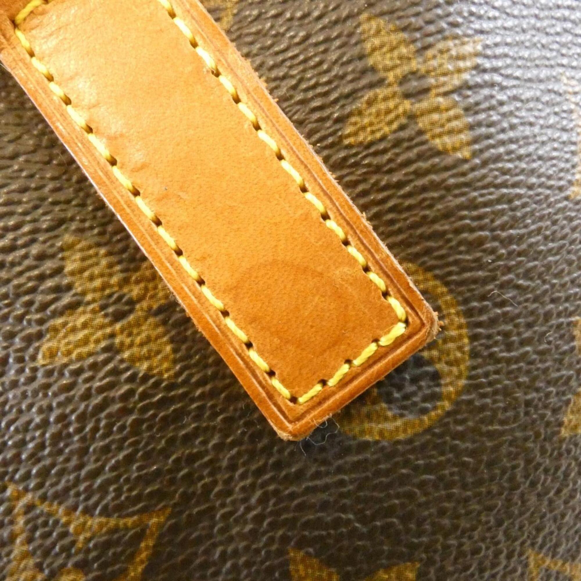 Louis Vuitton Marron Coated Canvas Handbag (Pre-Owned)