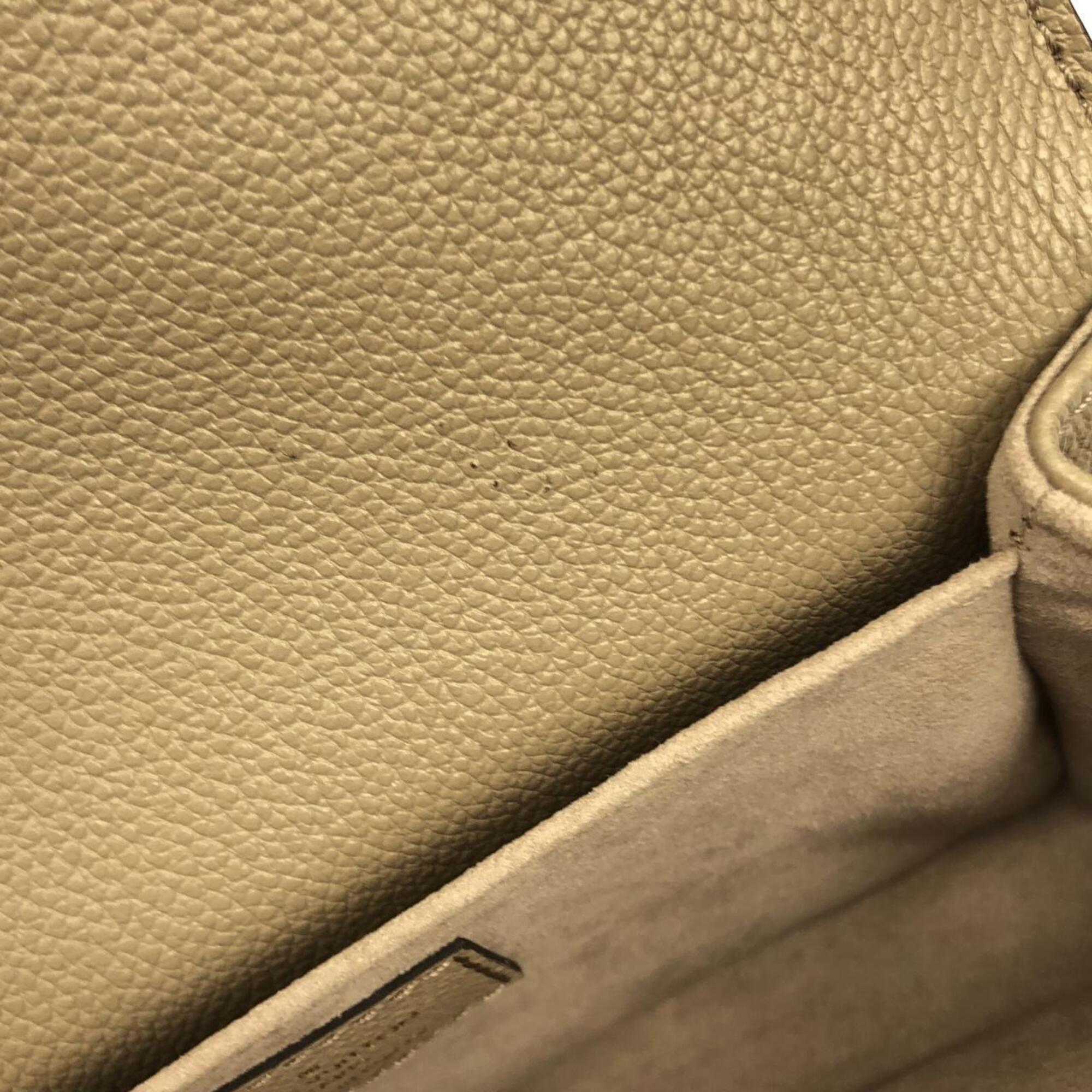Louis Vuitton Tourterelle Leather Pochette Shoulder Bag (Pre-Owned)