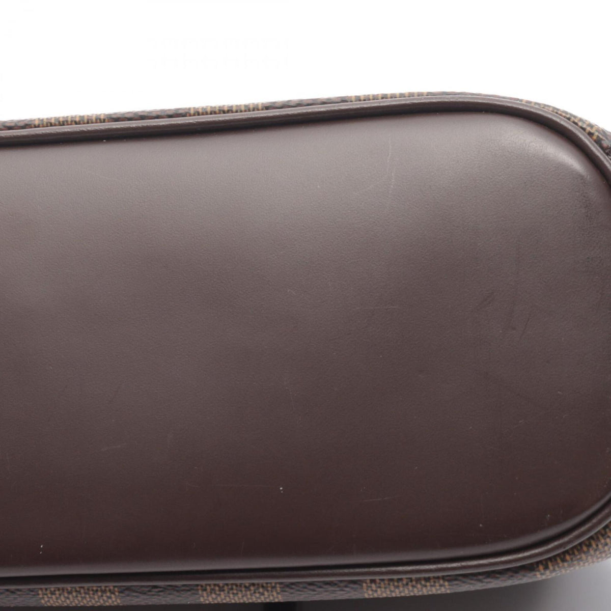 Louis Vuitton Brown Coated Canvas Leather Handbag (Pre-Owned)