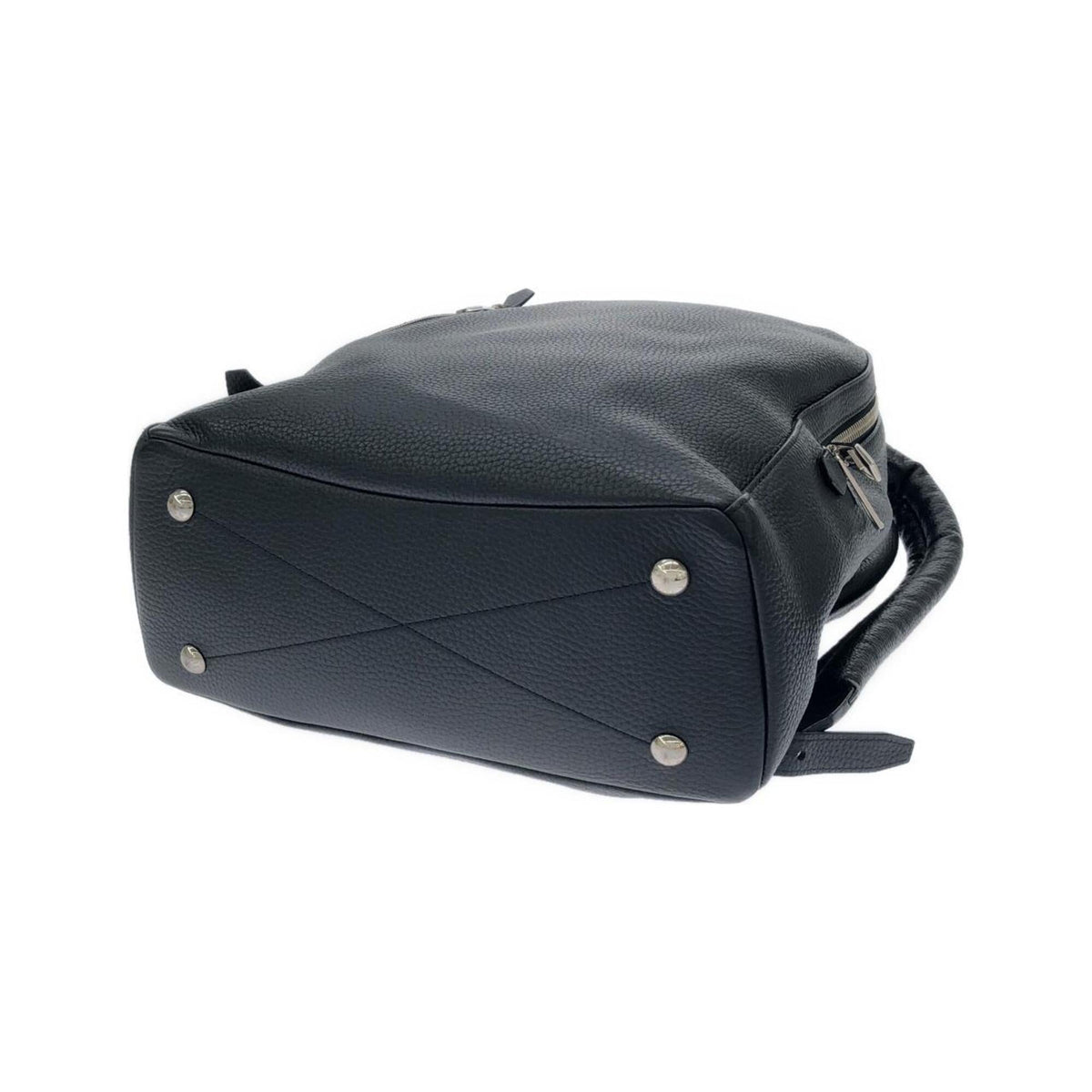 Louis Vuitton Black Leather Backpack (Pre-Owned)