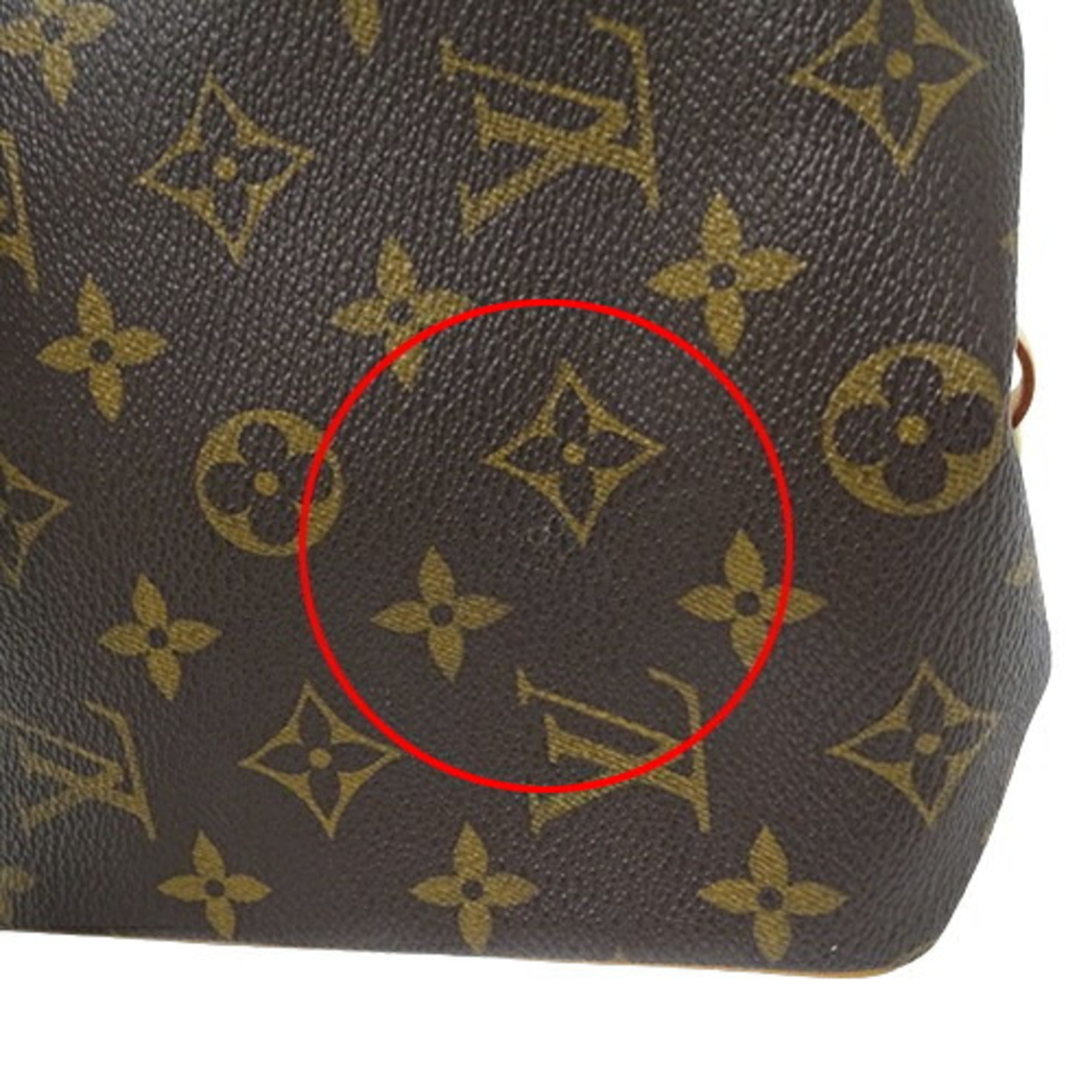 Louis Vuitton Black Monogram Handbag Tote Bag (Pre-Owned)