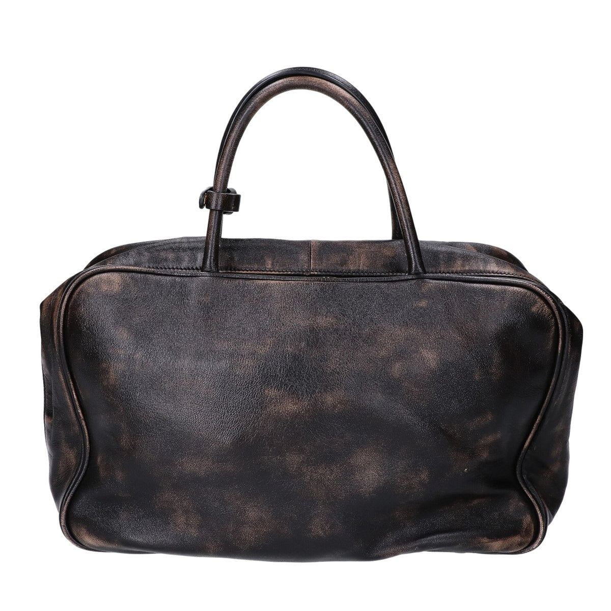 Miu Miu Gold Leather Handbag (Pre-Owned)