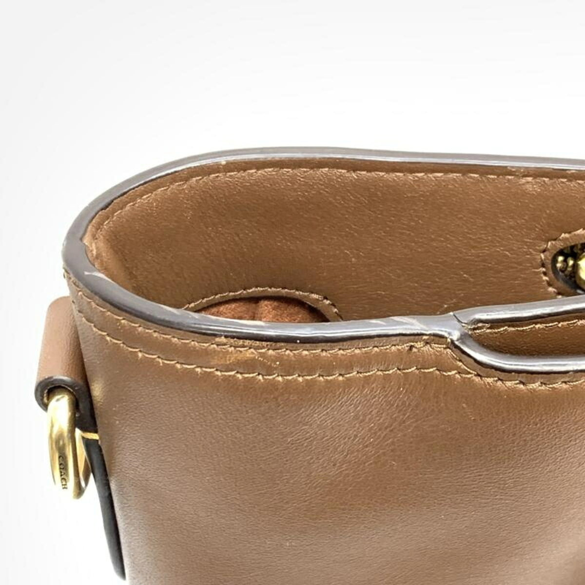 Coach Brown Tote Bag (Pre-Owned)
