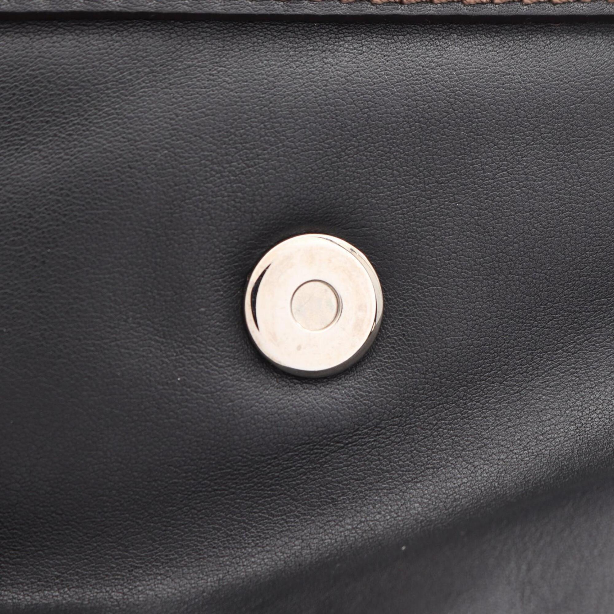 Loewe Black Leather Handbag Shoulder Bag (Pre-Owned)