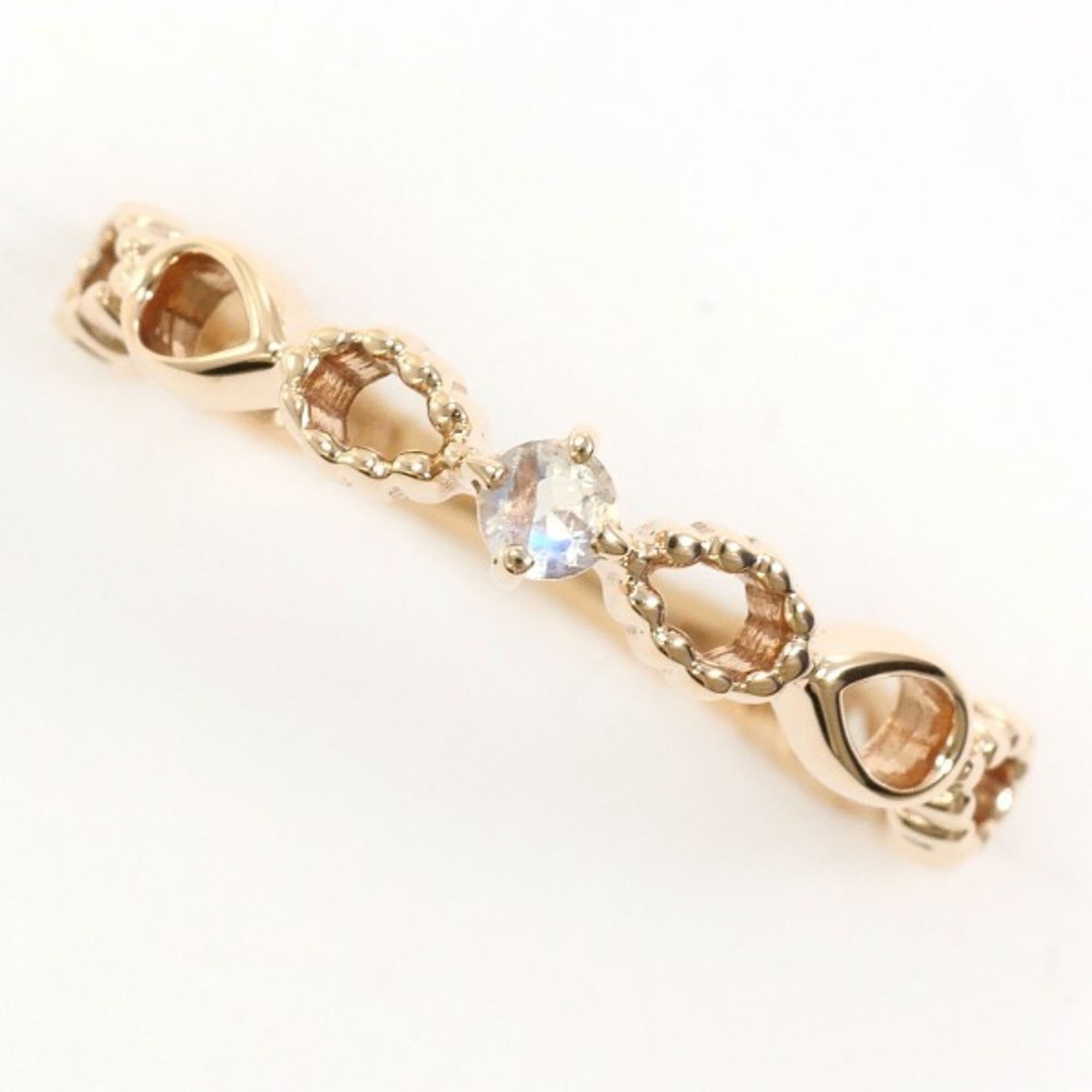 Nojess Blue Yellow Gold Yellow Gold (10K) Band Ring (Pre-Owned)
