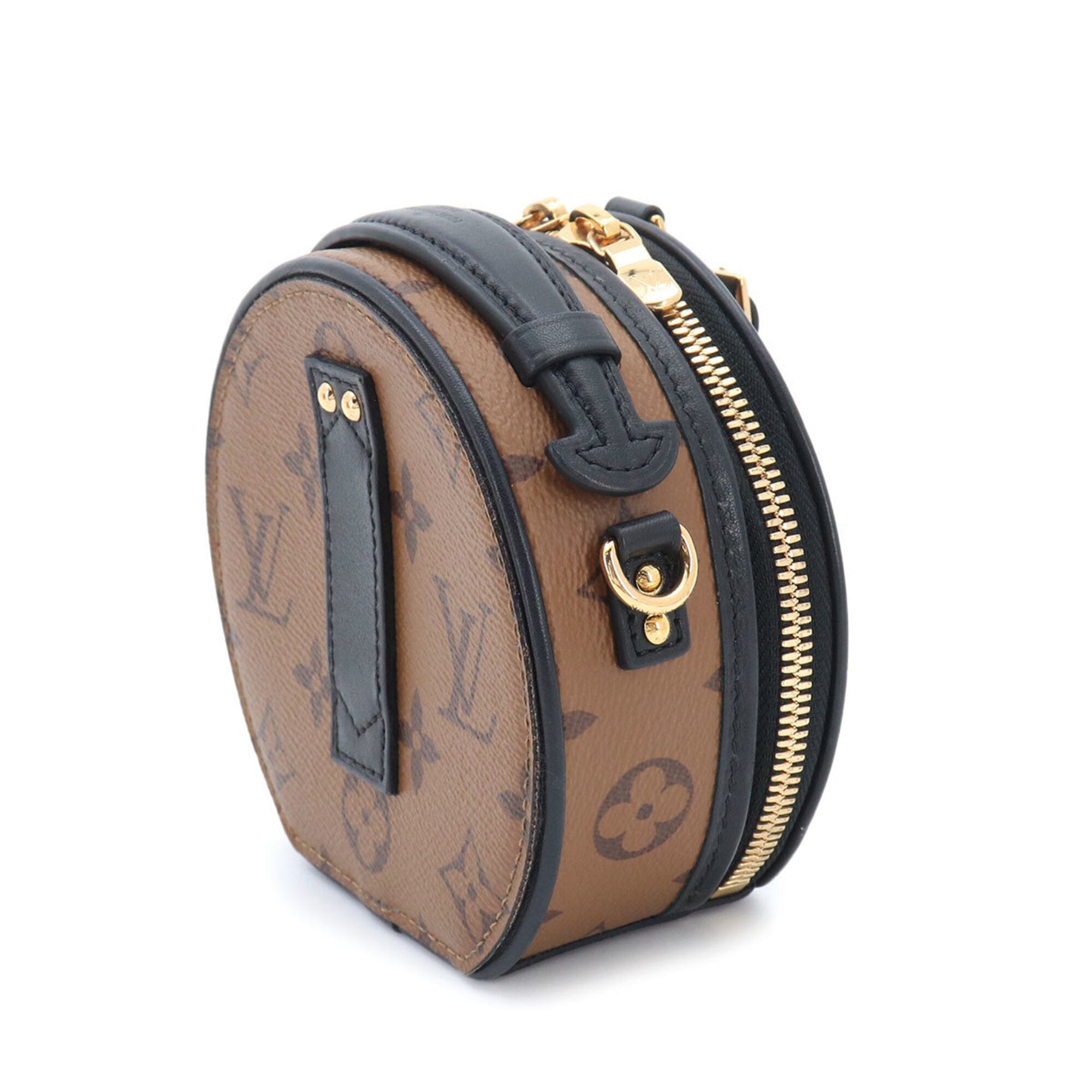 Louis Vuitton Monogram Reverse Monogram Reverse Handbag Pouch Shoulder Bag (Pre-Owned)