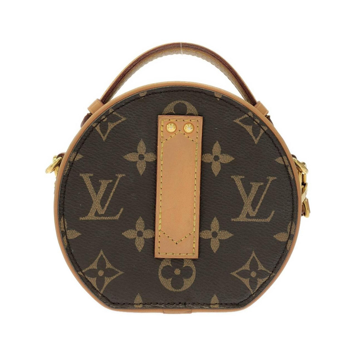 Louis Vuitton Marron Monogram Coated Canvas Shoulder Bag (Pre-Owned)