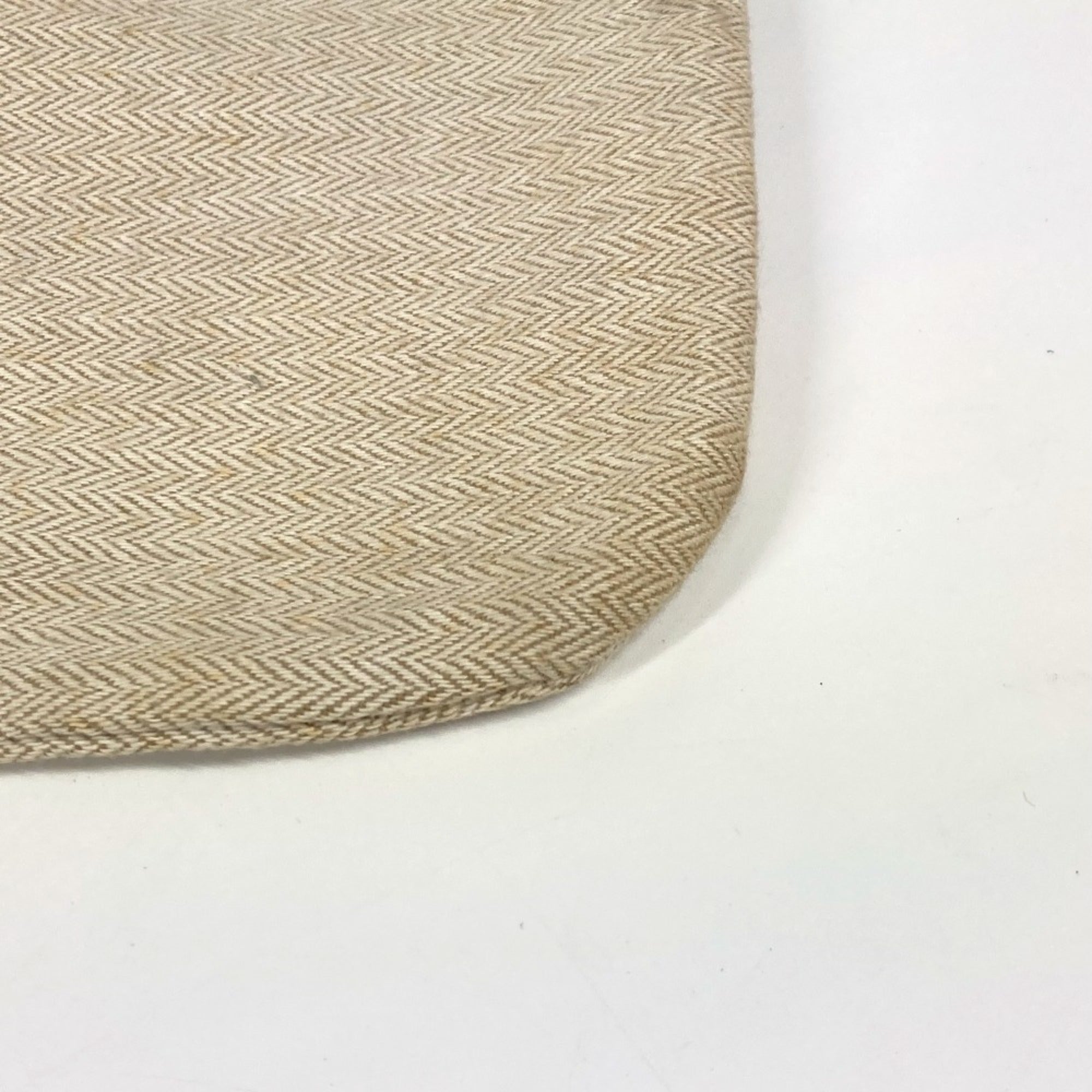 Hermes Natural White Cotton Shoulder Bag (Pre-Owned)