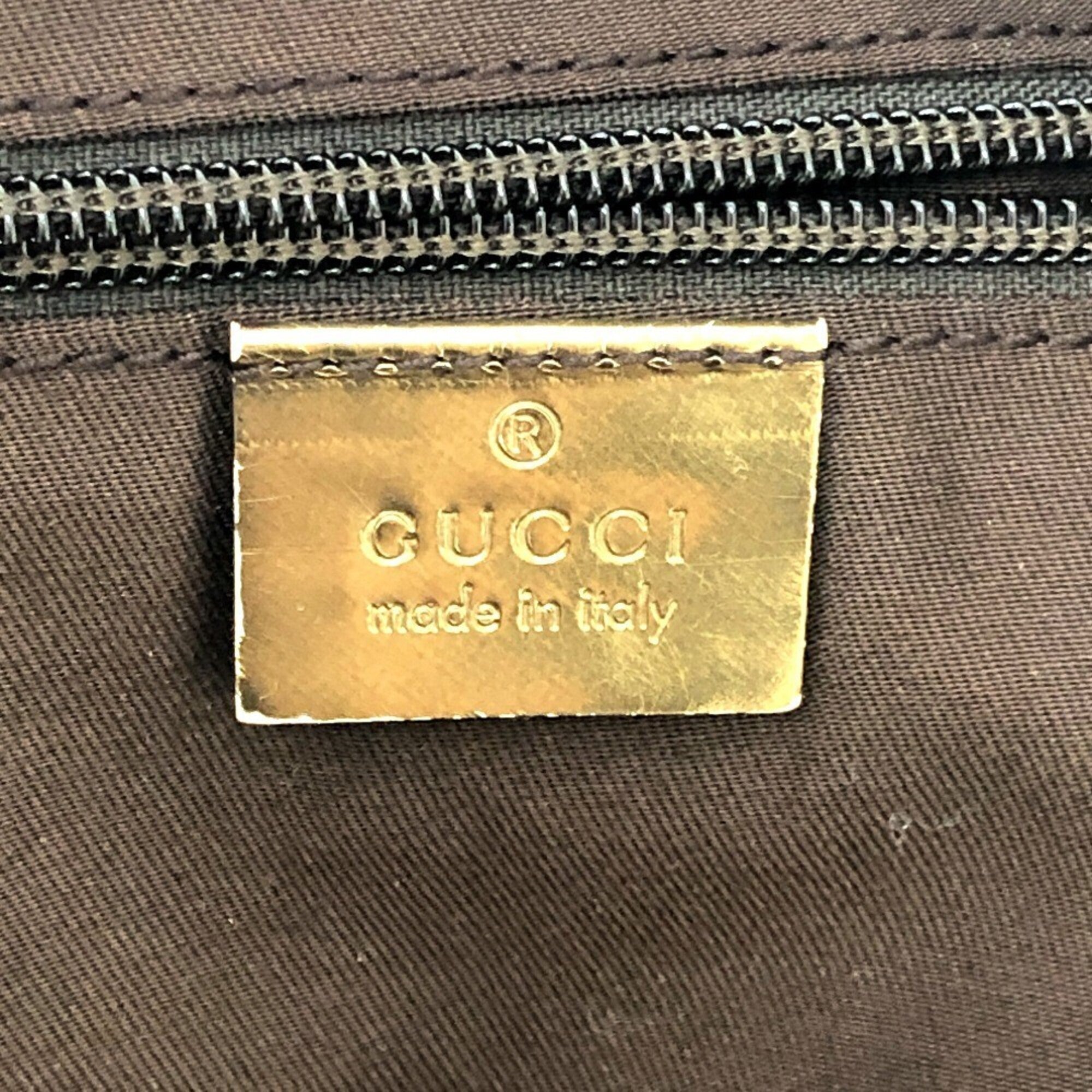 Gucci Beige Gg Canvas Boston Bag Tote Bag (Pre-Owned)