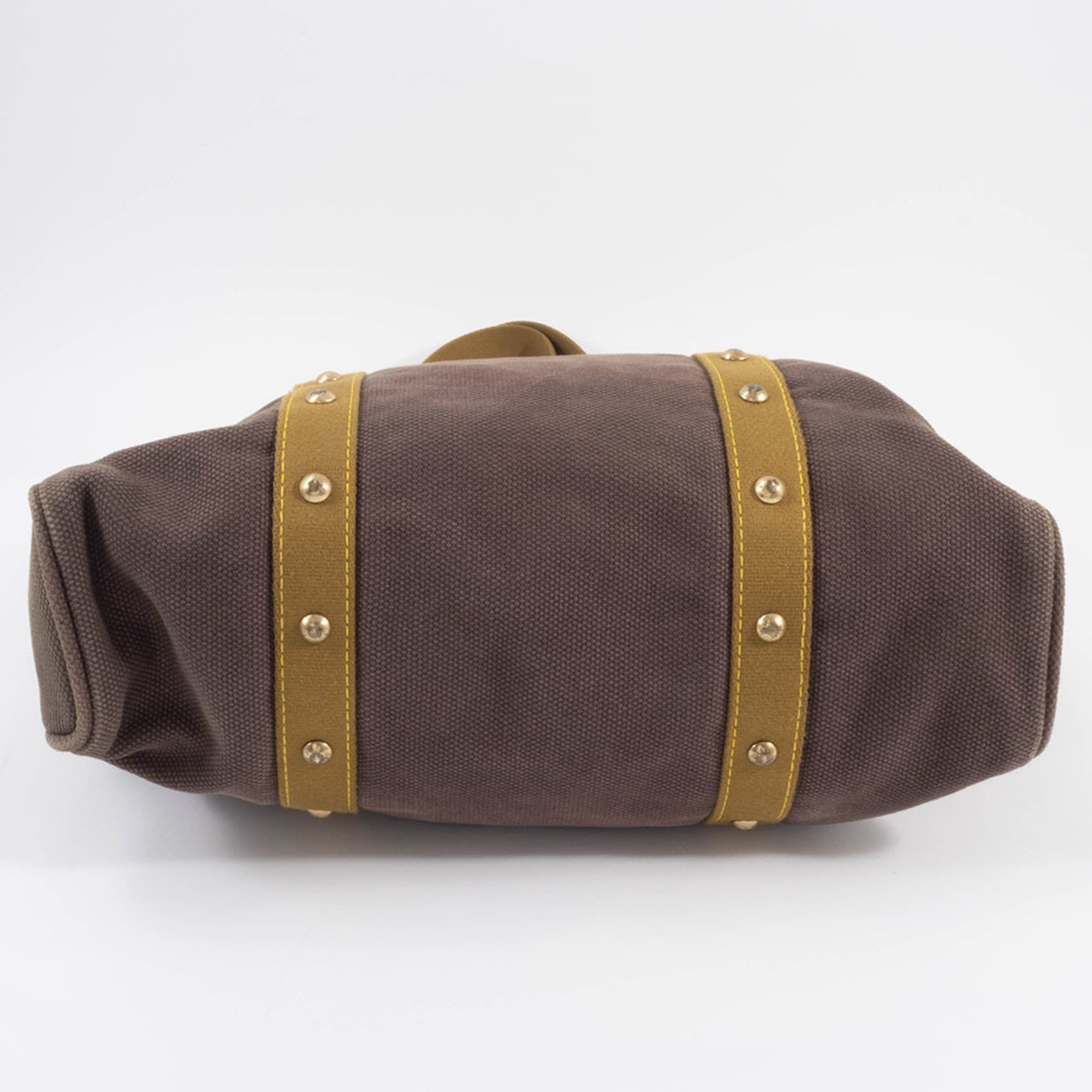 Louis Vuitton Antigua Brown Canvas Tote Bag (Pre-Owned)
