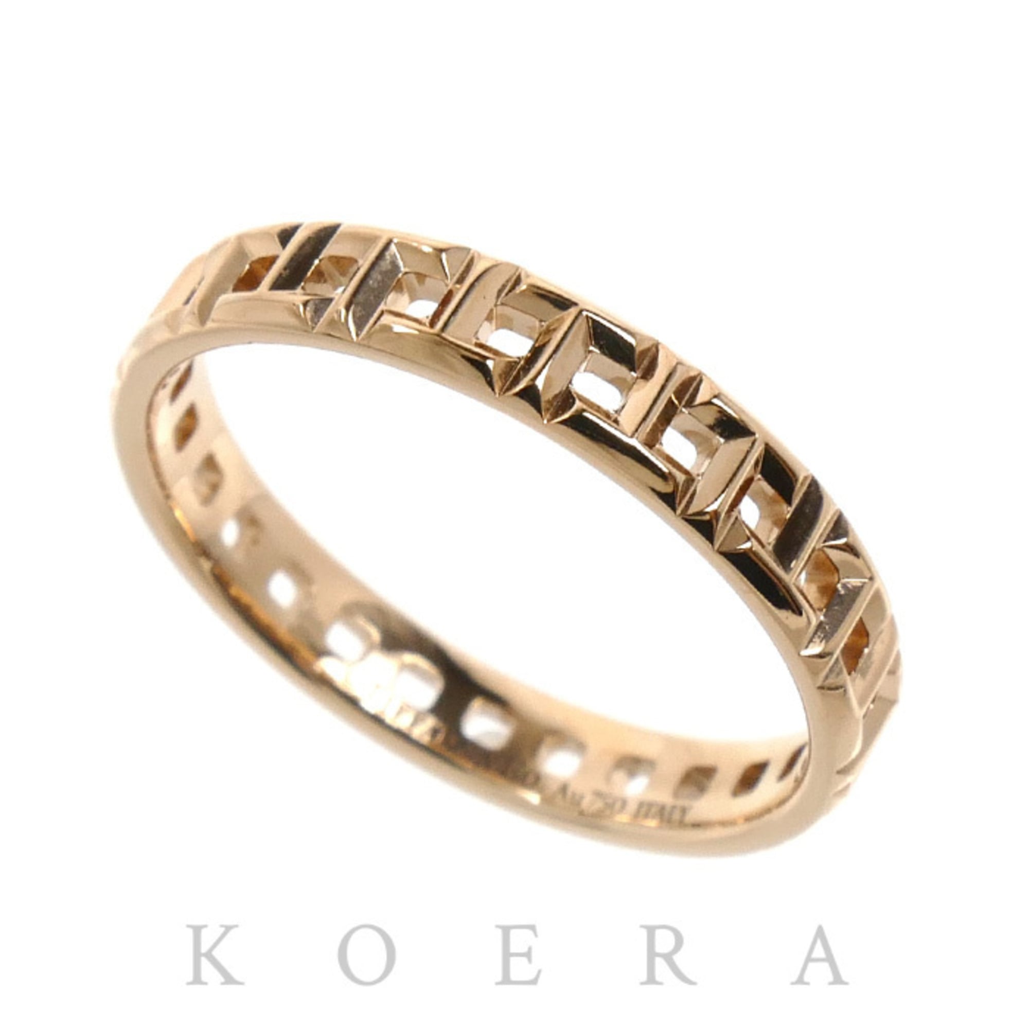 Tiffany Pink Gold (18K) Band Ring (Pre-Owned)