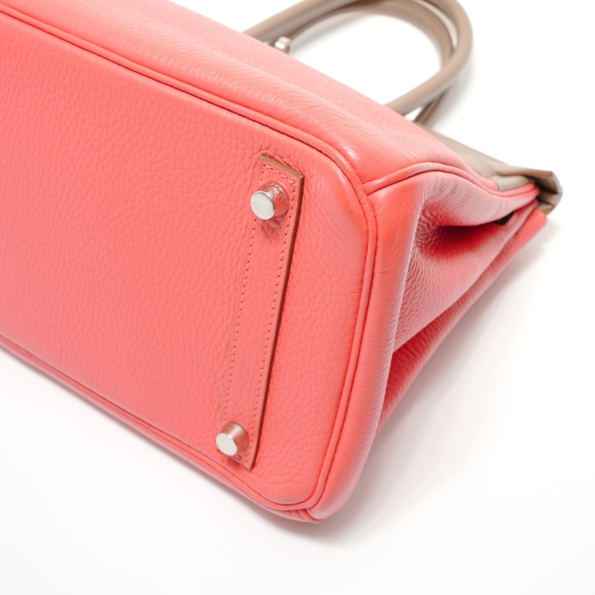 Hermes Pink Handbag (Pre-Owned)