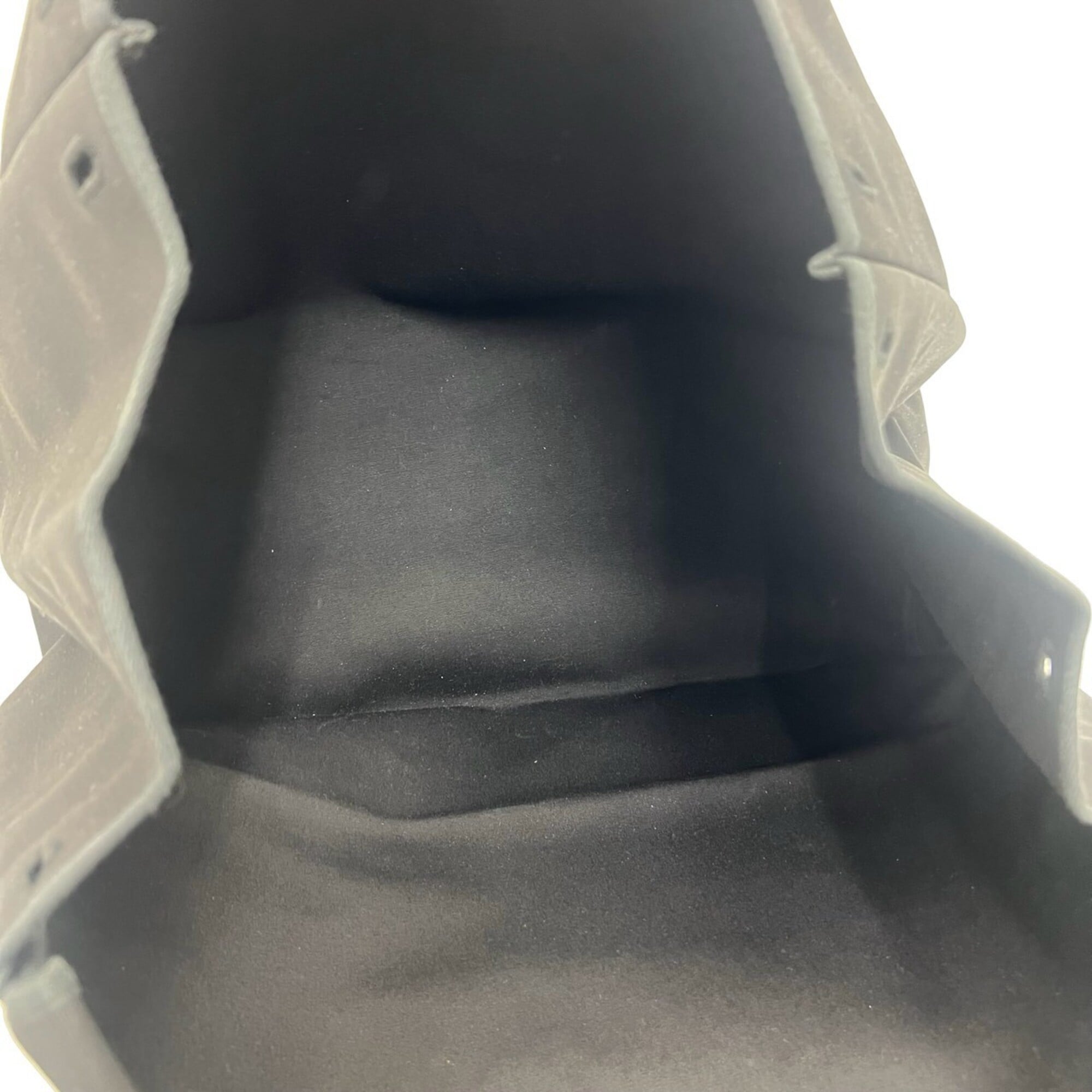 Hermes Black Toile Officier Leather Boston Bag (Pre-Owned)