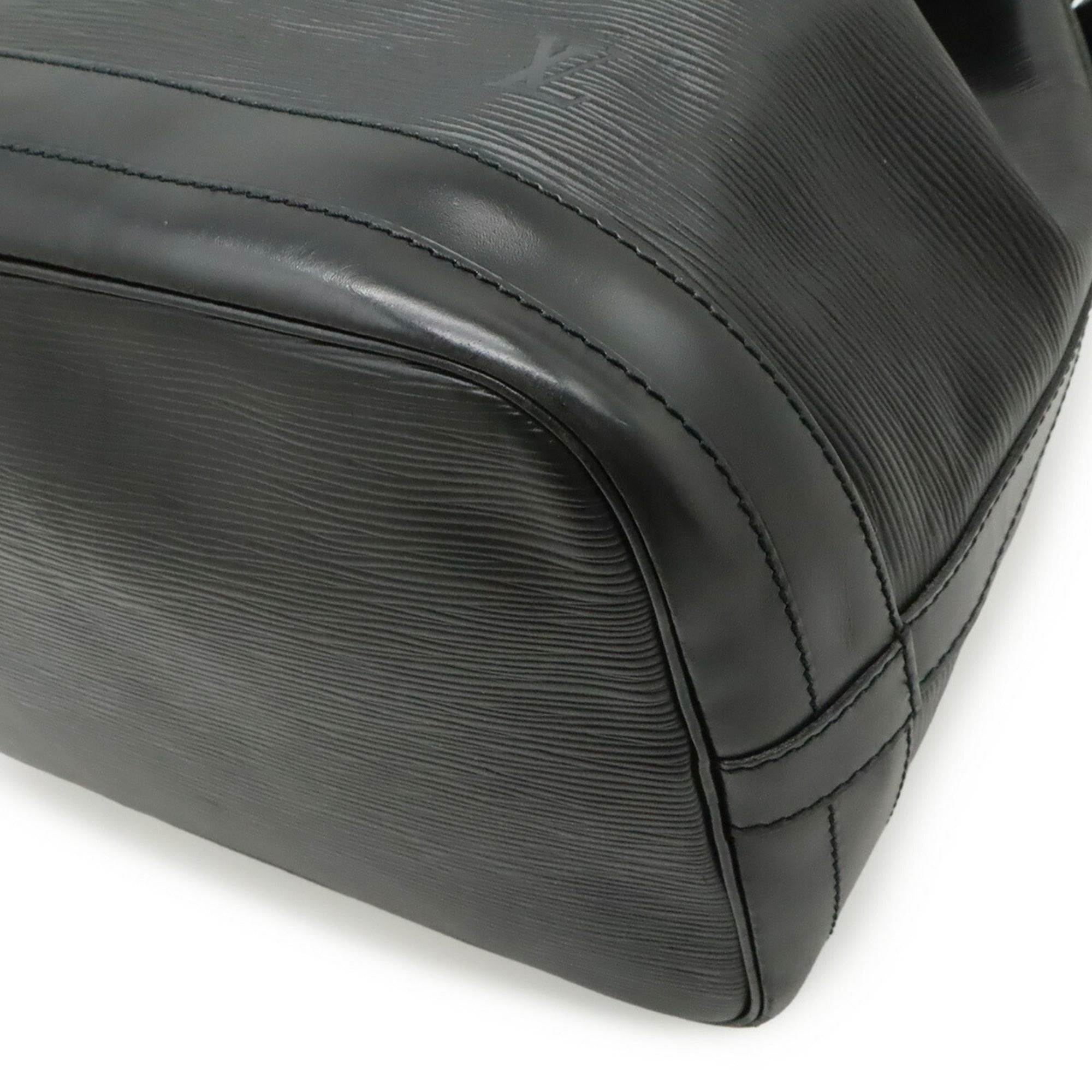 Louis Vuitton Black Noir Epi Leather Shoulder Bag (Pre-Owned)