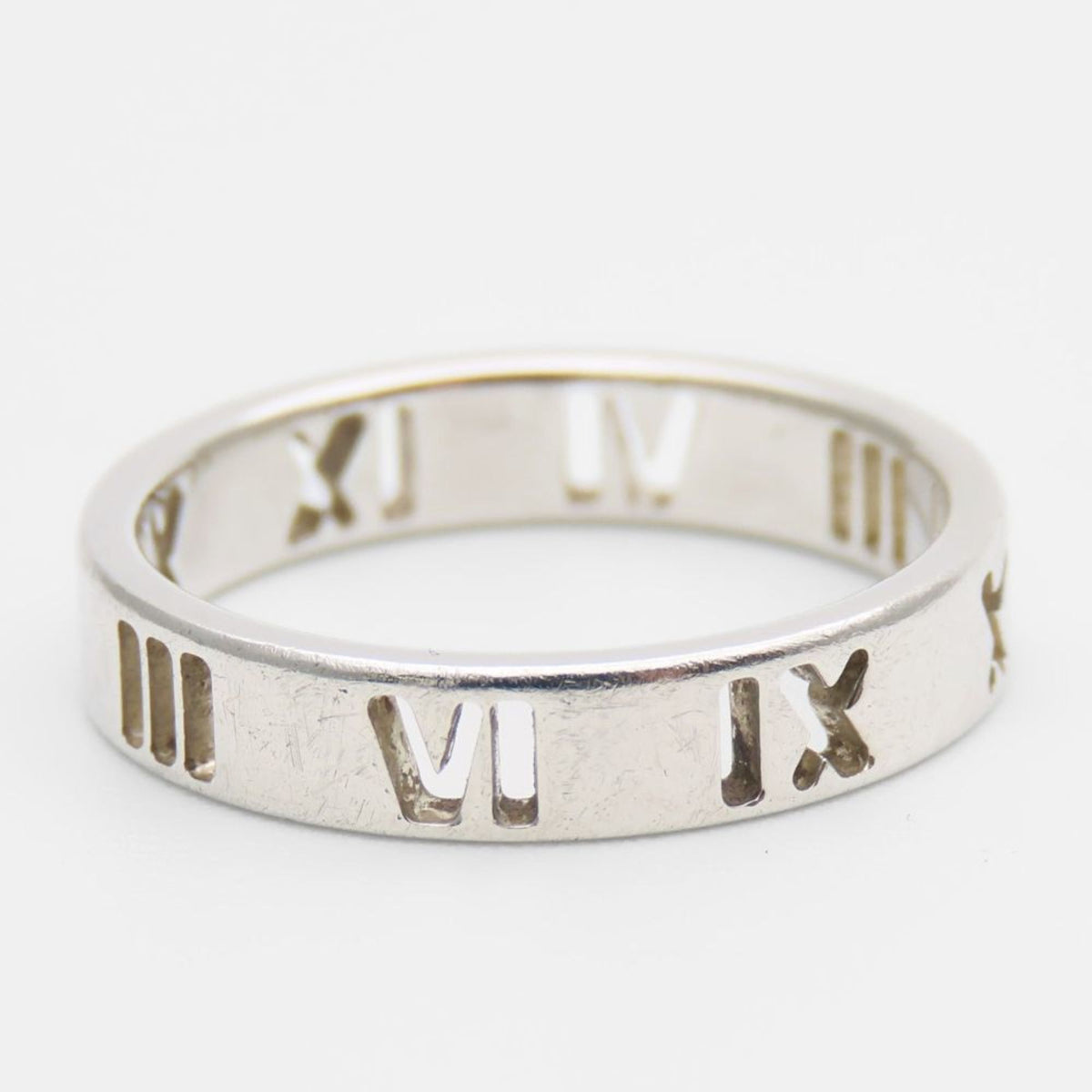 Tiffany Silver 925 Band Ring (Pre-Owned)