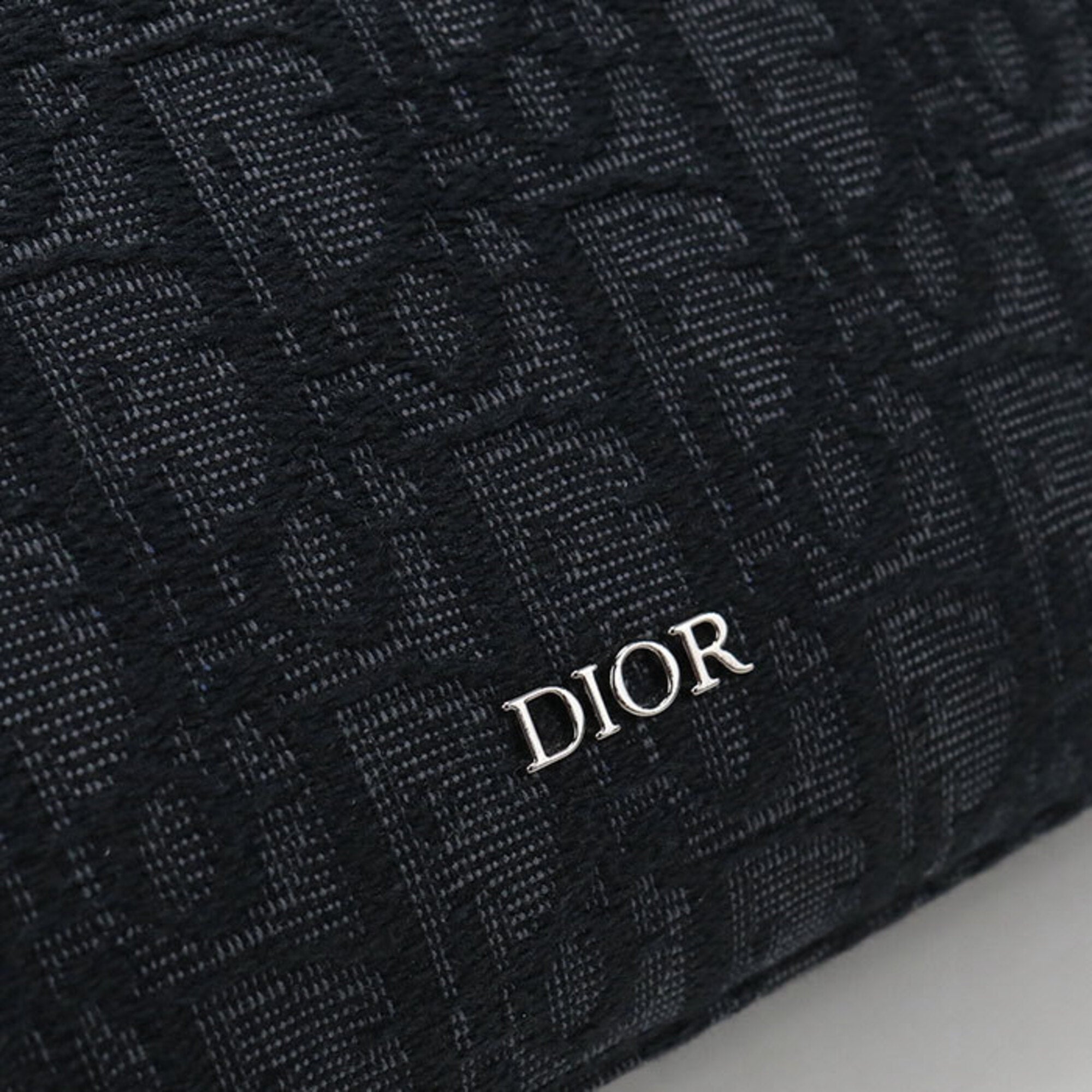 Christian Dior Black Jacquard Tote Bag (Pre-Owned)