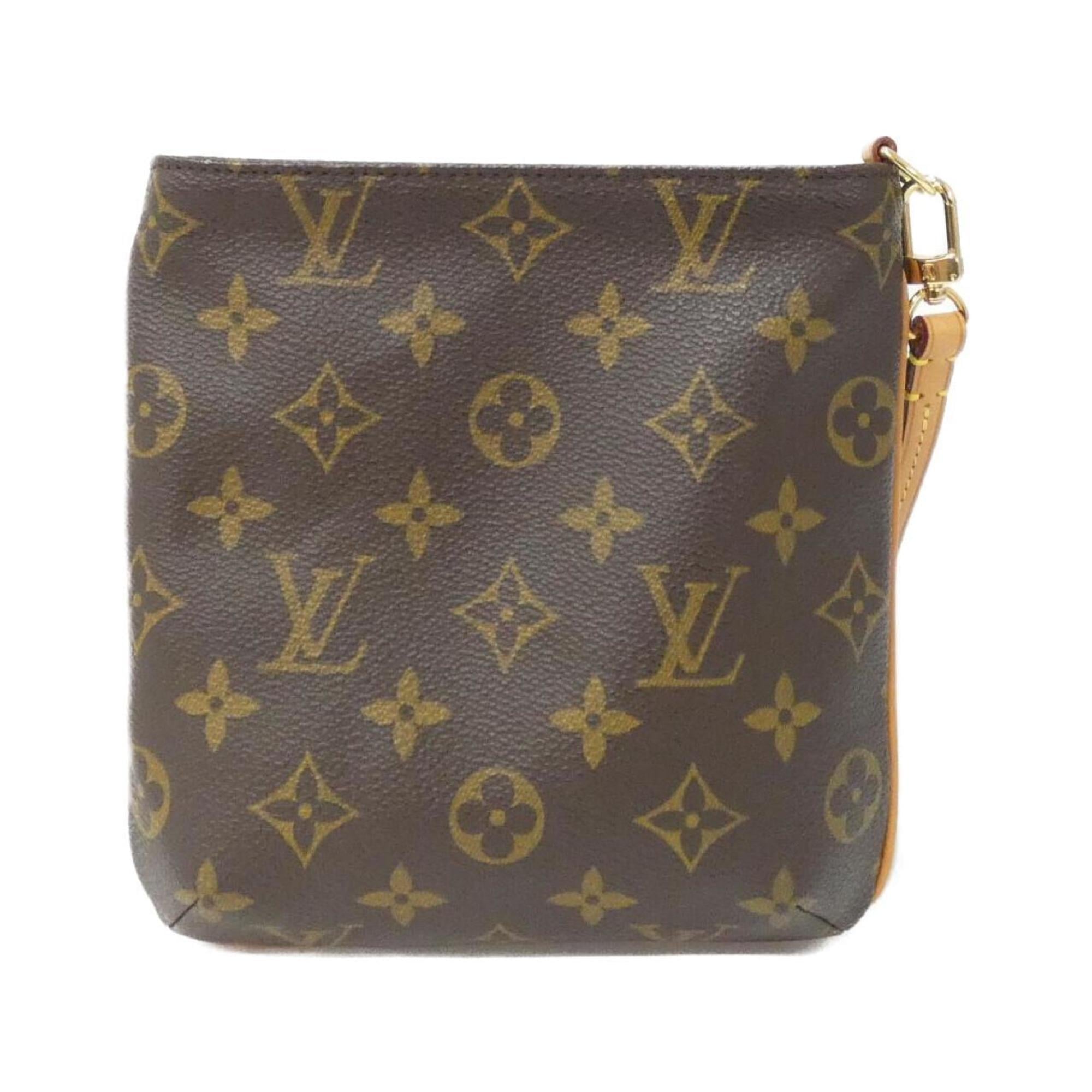 Louis Vuitton Marron Coated Canvas Handbag (Pre-Owned)