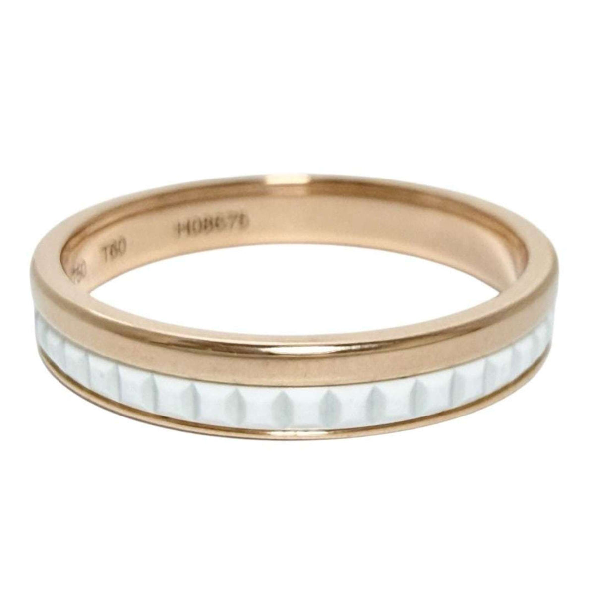 Boucheron Pink Gold (18K) Ceramic Band Ring (Pre-Owned)
