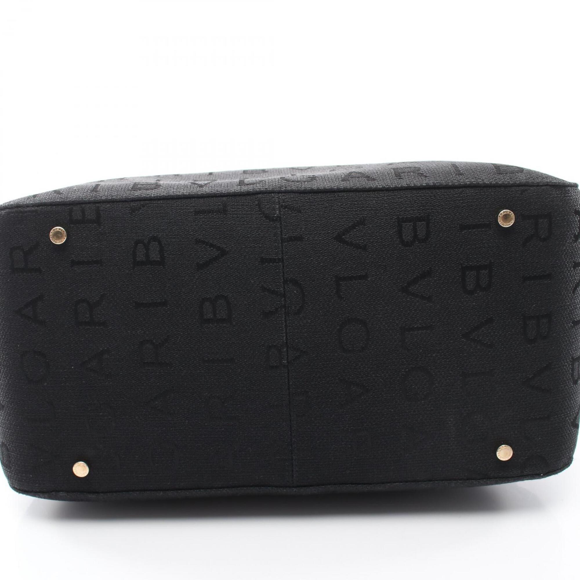 Bvlgari Black Canvas Handbag (Pre-Owned)