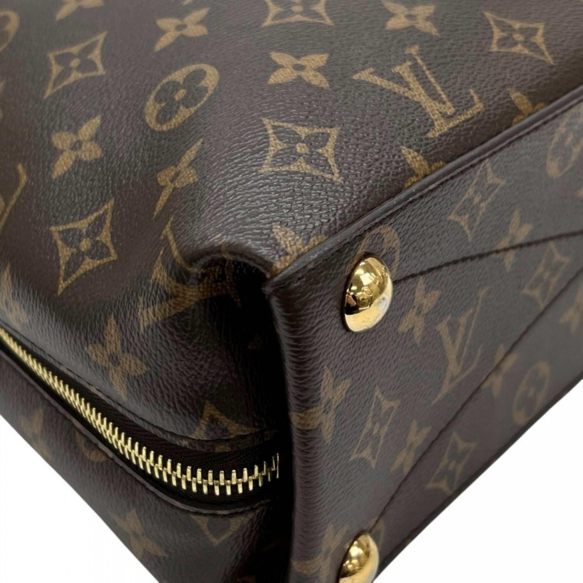Louis Vuitton Brown Monogram Canvas Tote Bag (Pre-Owned)