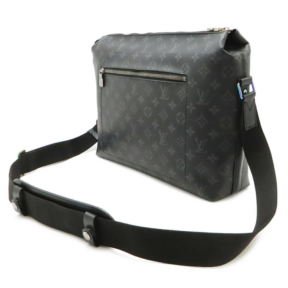 Louis Vuitton Monogram Eclipse Canvas Messenger Bag Shoulder Bag (Pre-Owned)