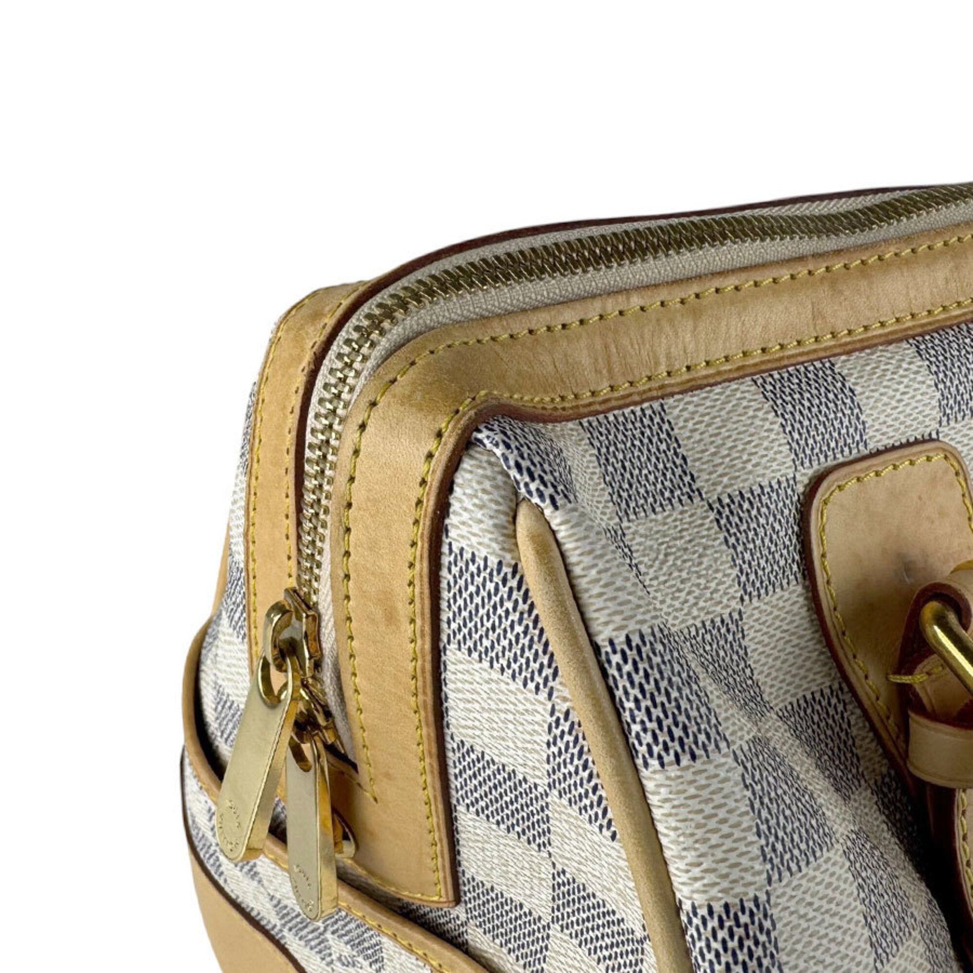 Louis Vuitton Damier Azur Damier Azur Handbag (Pre-Owned)
