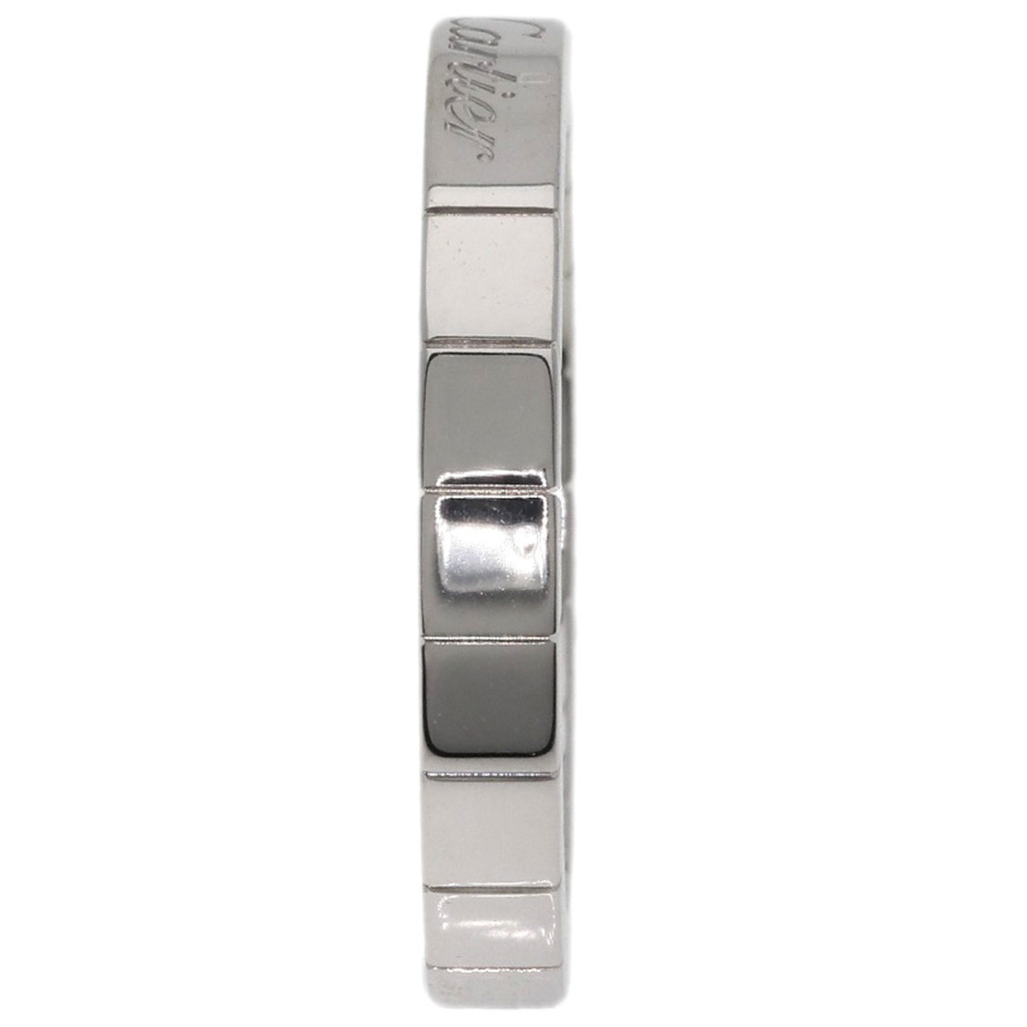 Cartier Lanieres White Gold White Gold (18K) Band Ring (Pre-Owned)