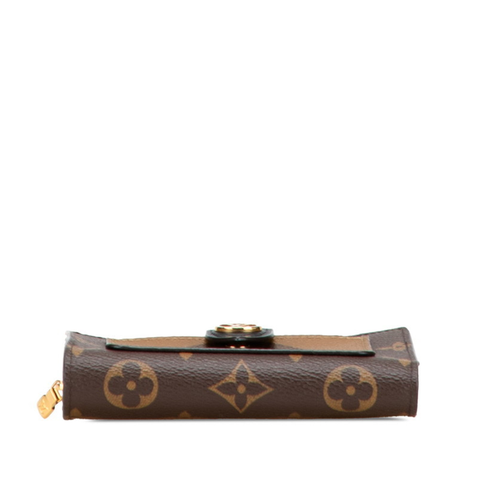 Louis Vuitton Brown Pvc Leather Wallet (Bi-Fold) (Pre-Owned)