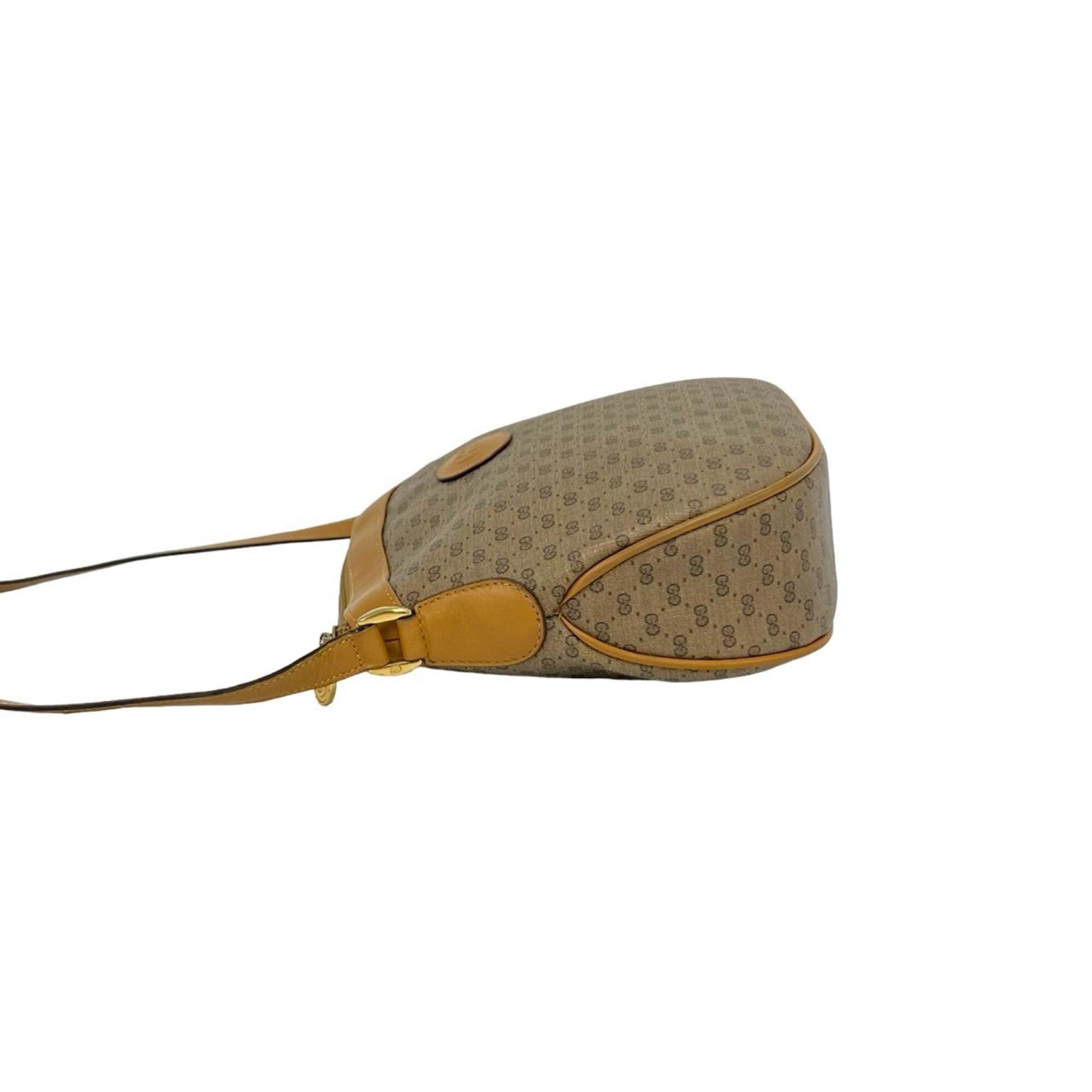 Gucci Brown Pvc Leather Pochette Shoulder Bag (Pre-Owned)