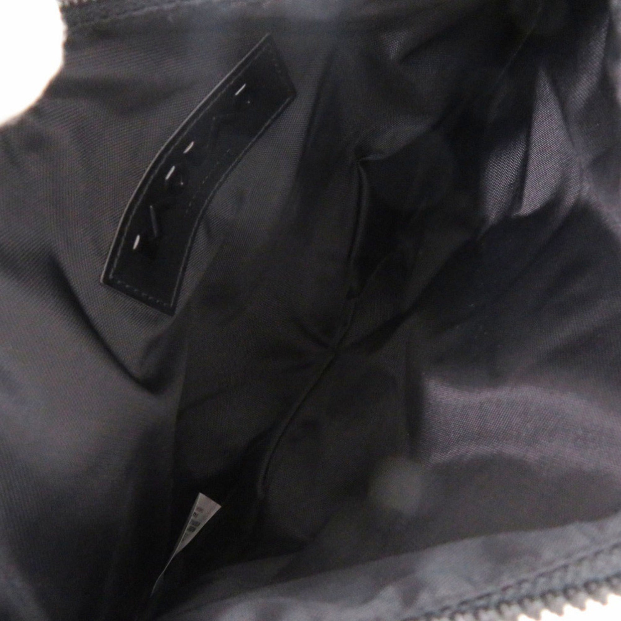 Issey Miyake Black Blue Polyester Nylon Shoulder Bag (Pre-Owned)