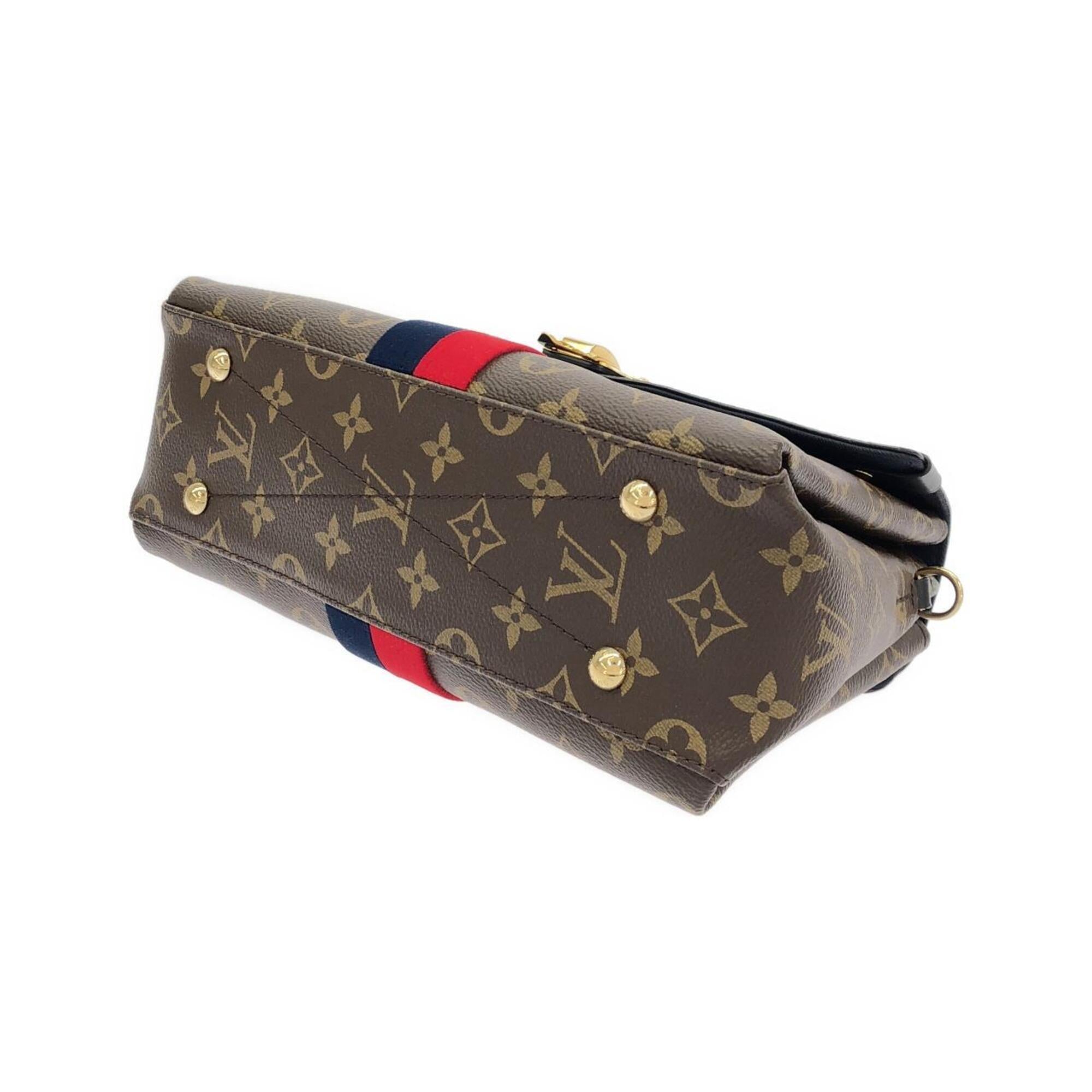 Louis Vuitton Brown Coated Canvas Handbag (Pre-Owned)