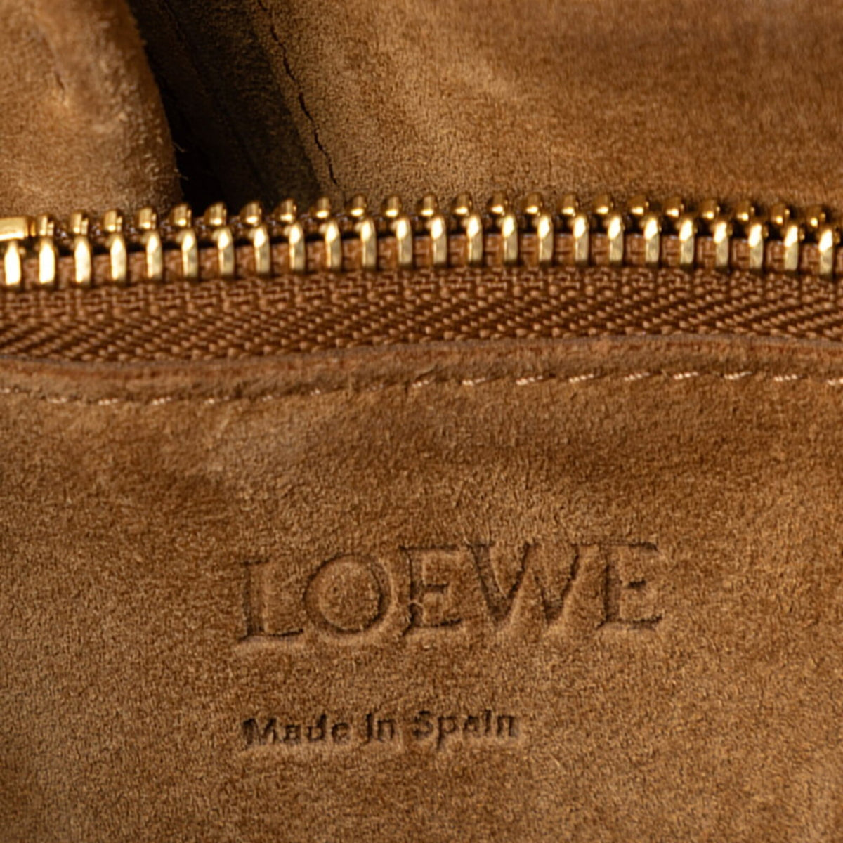 Loewe Beige Leather Handbag Shoulder Bag (Pre-Owned)