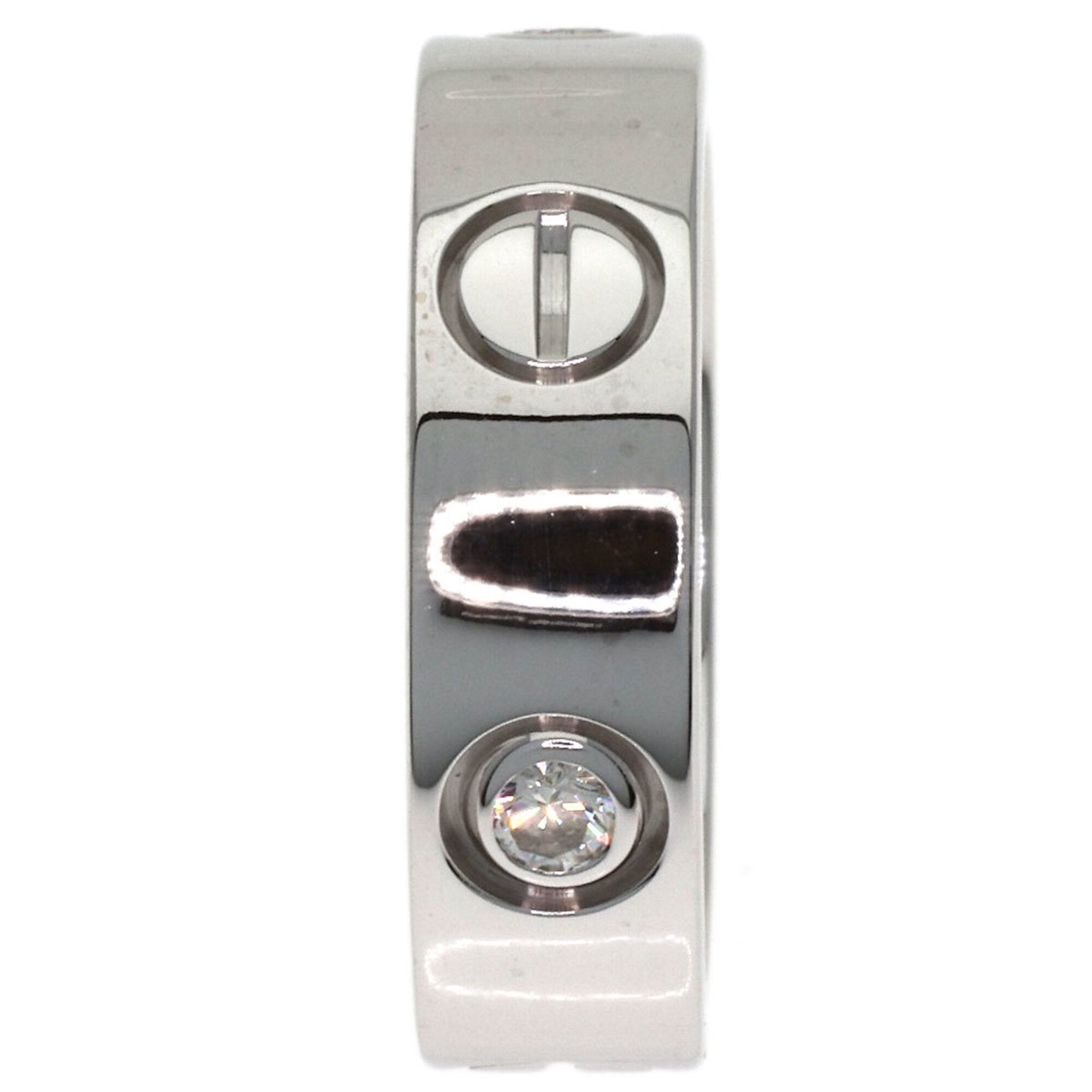 Cartier Love White Gold (18K) Band Ring (Pre-Owned)