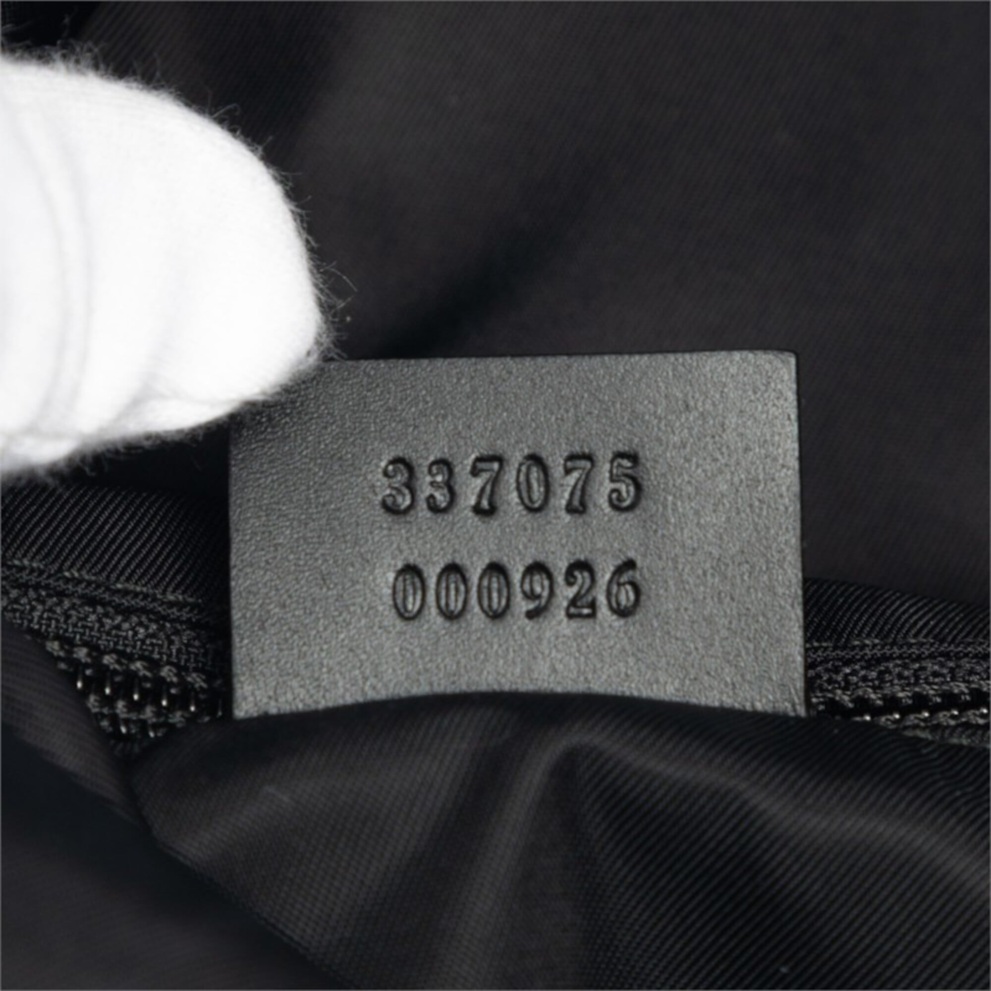 Gucci Black Canvas Backpack (Pre-Owned)