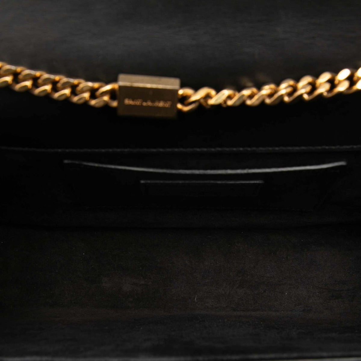 Saint Laurent Black Leather Shoulder Bag (Pre-Owned)