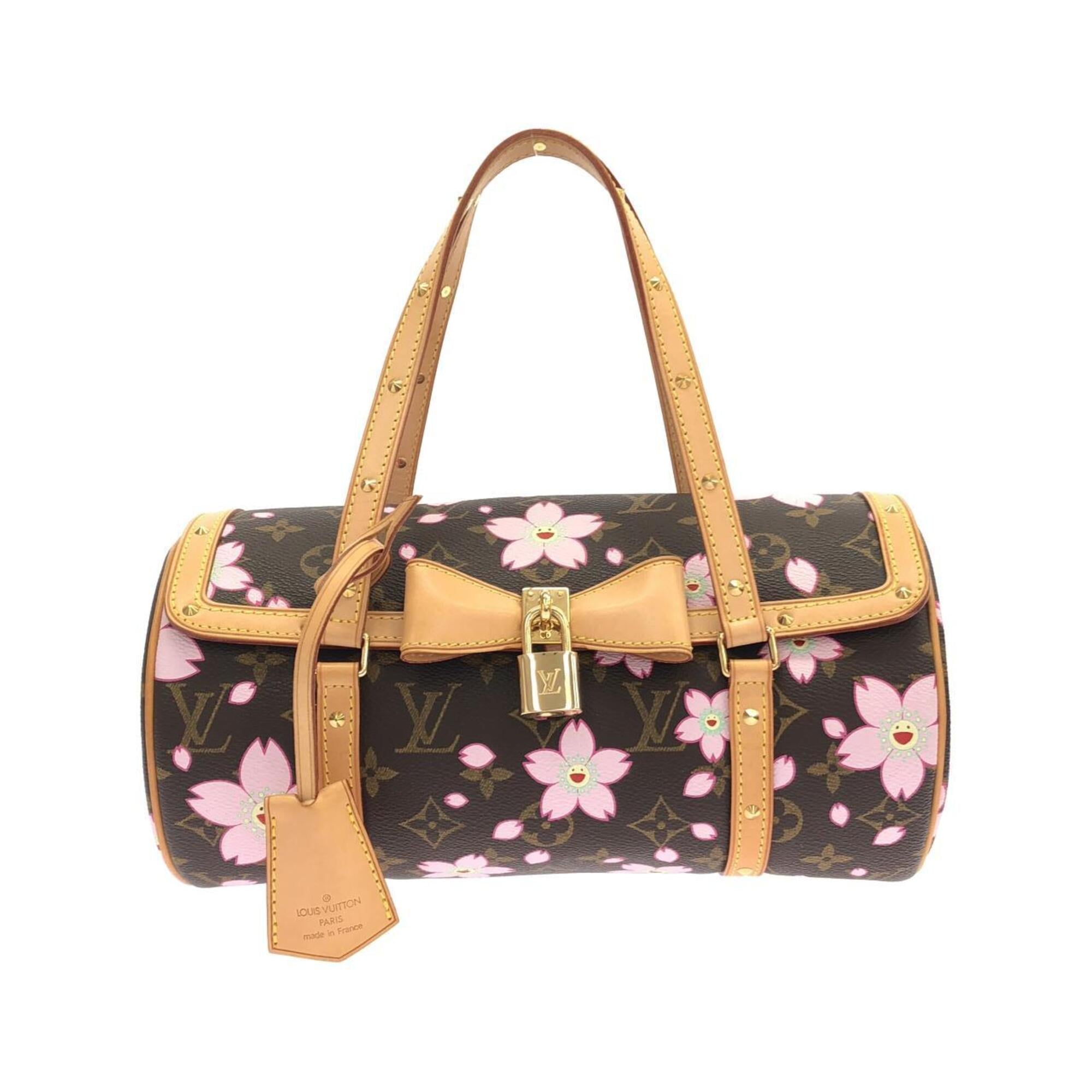 Louis Vuitton Marron Coated Canvas Handbag (Pre-Owned)